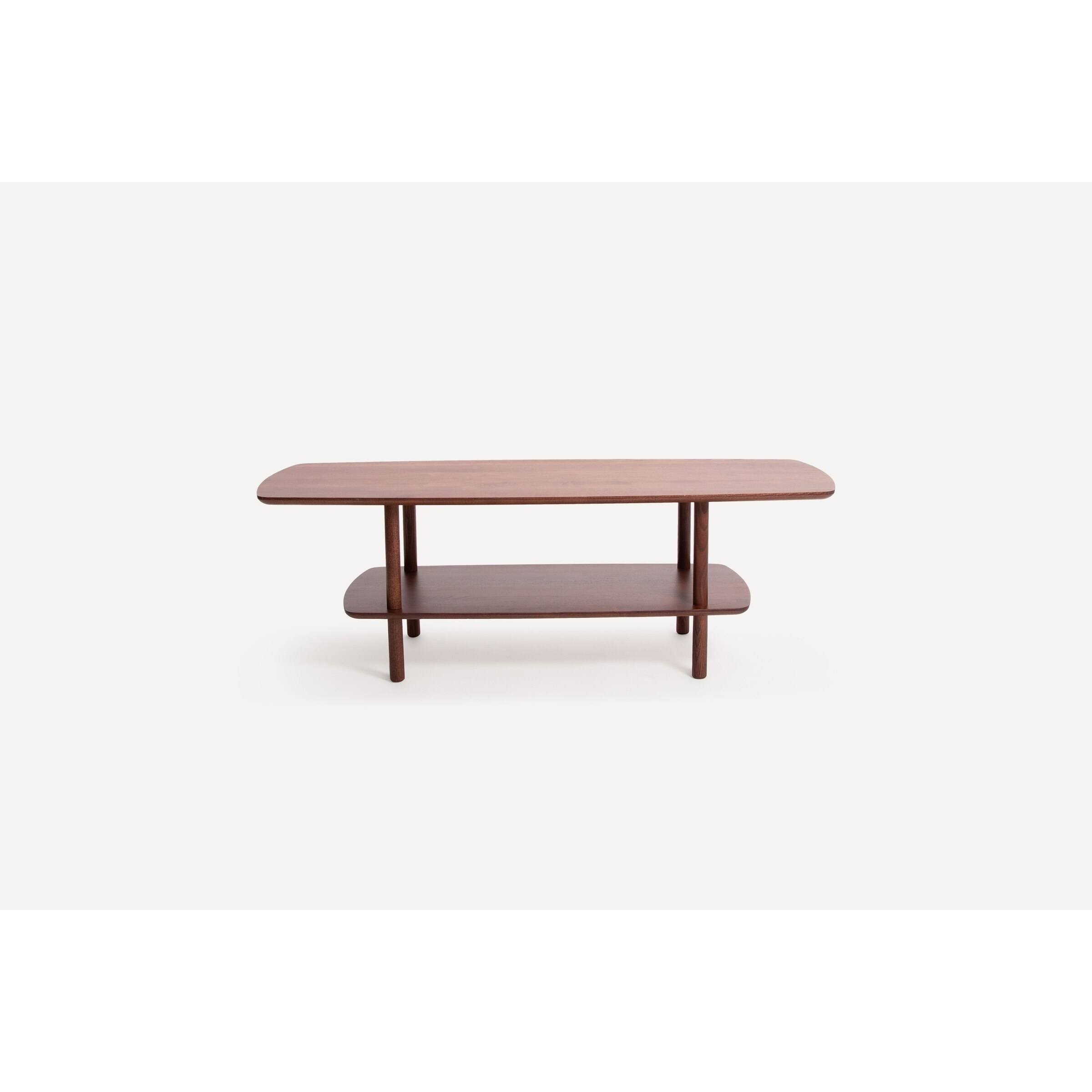 Serif Coffee Table In Walnut | 50 L X 19 W X 16 MW2JUR0T_DG1JY