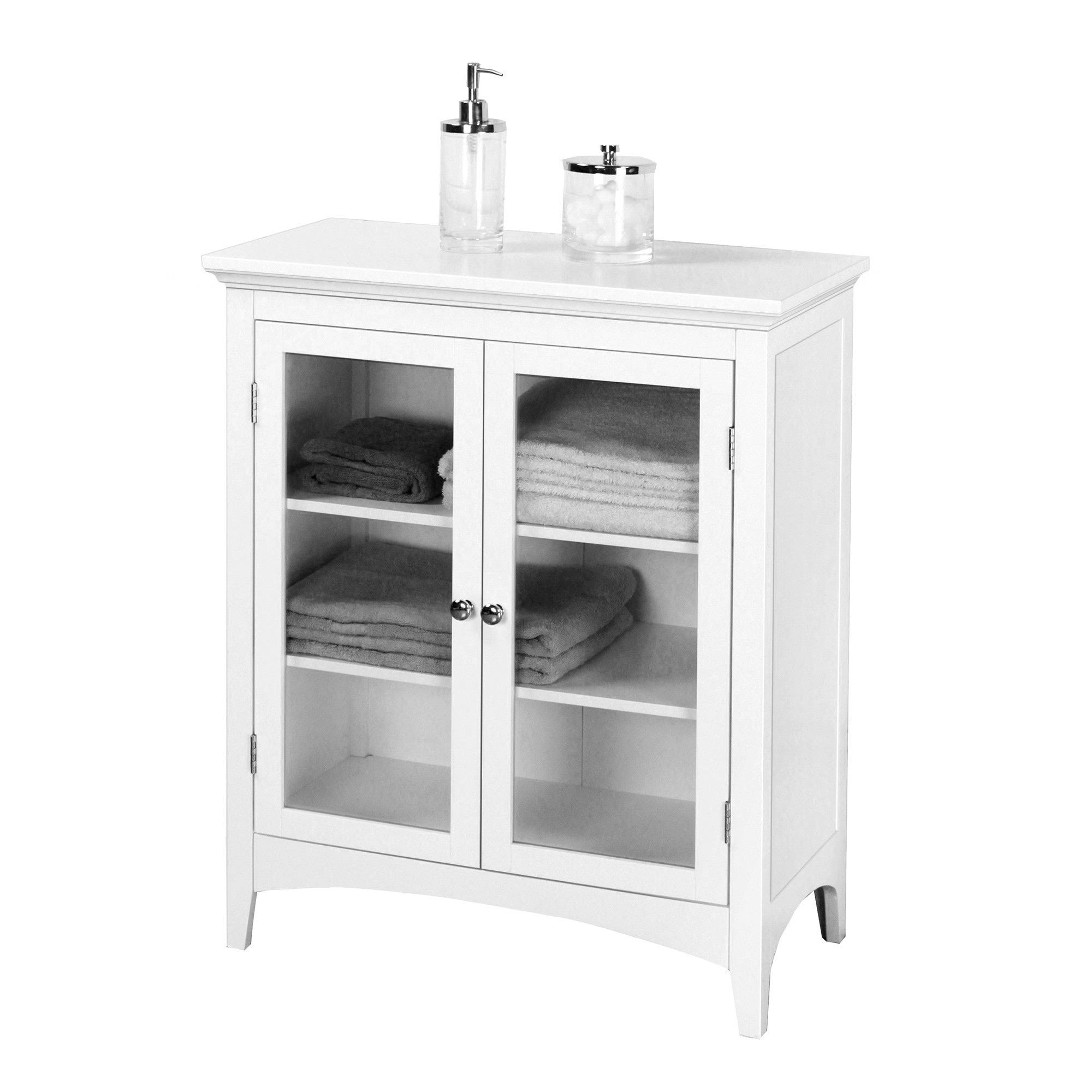 Elegant Home Fashions 7060 Madison White Double Floor 1C93VFBH_U6LEX