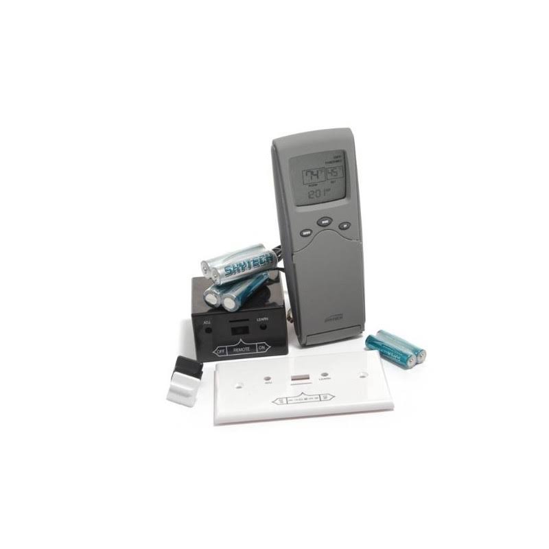 Skytech Fireplace Remote And Thermostat Control, Grey - Sky-EBHPPS12_MATRR
