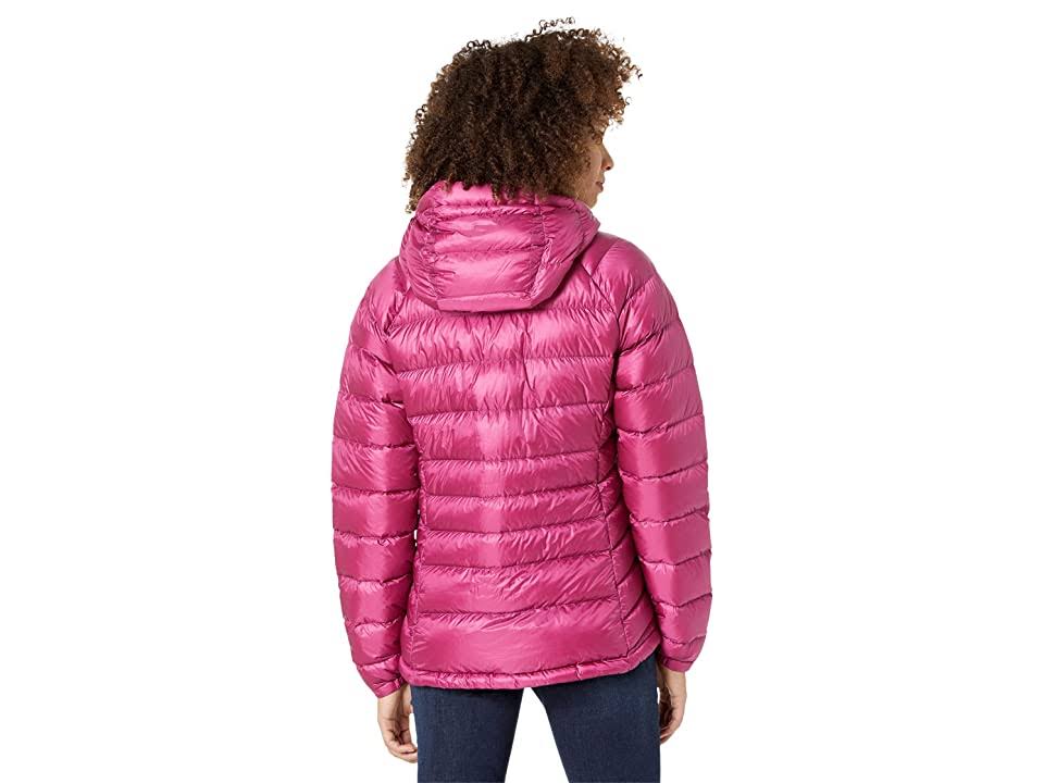 L.L.Bean Ultralight 850 Down Hooded Jacket Women's Clothing Sugarplum : EESWGY0R_QJ5TB