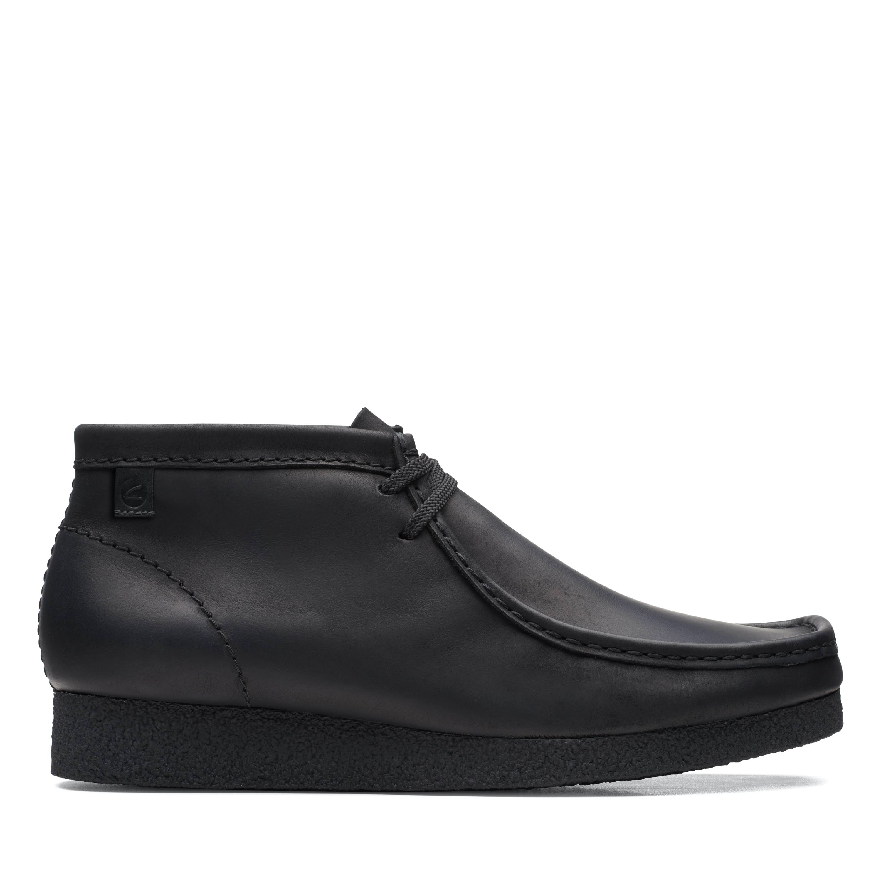 Clarks Men's Shacre Boot Black Leather 10.P6MU0RME_A0PNS