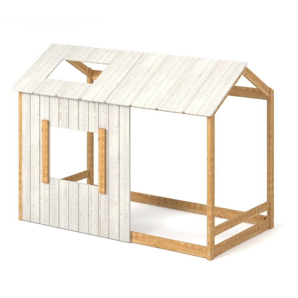 P'kolino Kid's House Twin Bed - Dark Grey Roof/Light Grey ZQFTZOPR_FKH7E