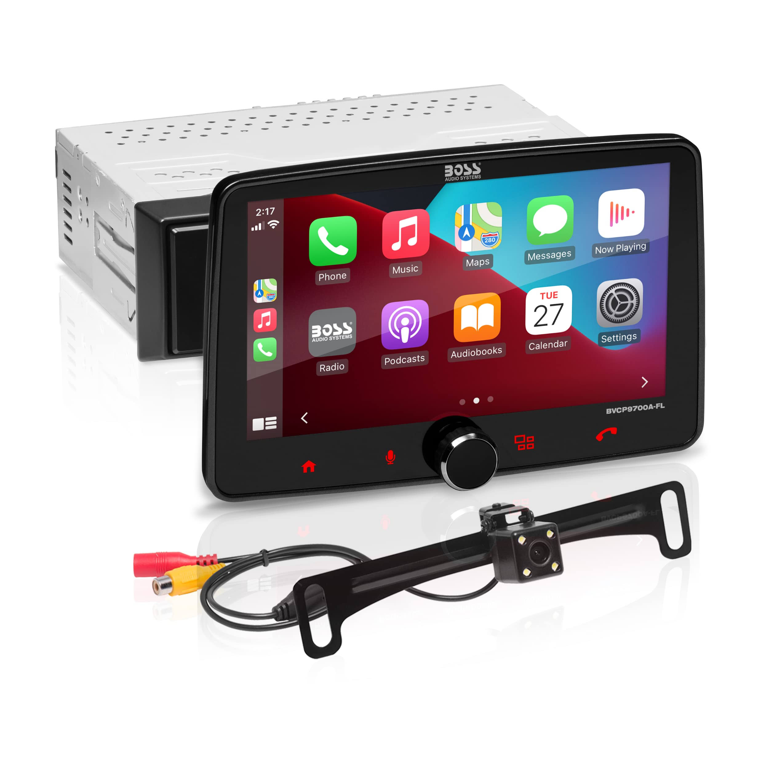 Boss Audio Systems Bvcp9700a-Cfl Car Stereo System - Apple Carplay, Android Auto, Single Din With 7 Inch Touchscreen, Bluetooth And Calling B8PPXHBE_IZ5XB