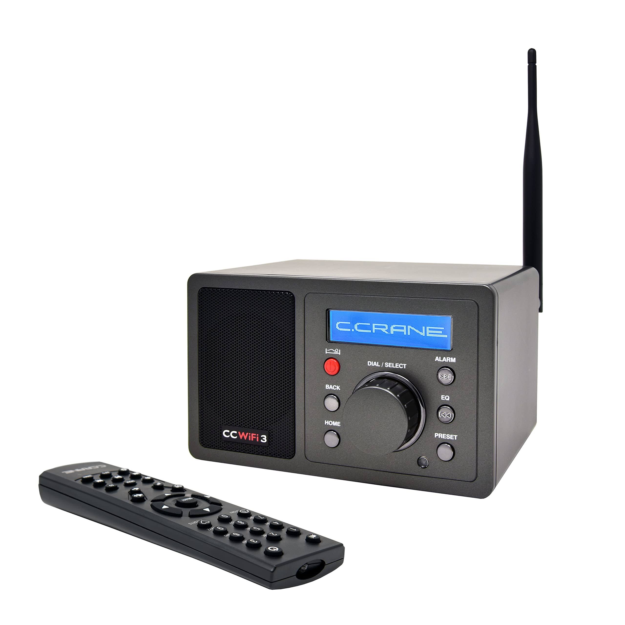 C. Crane Cc Wifi 3 Internet Radio With Skytune, Bluetooth Receiver, Clock And LBHATHDI_YZCKH
