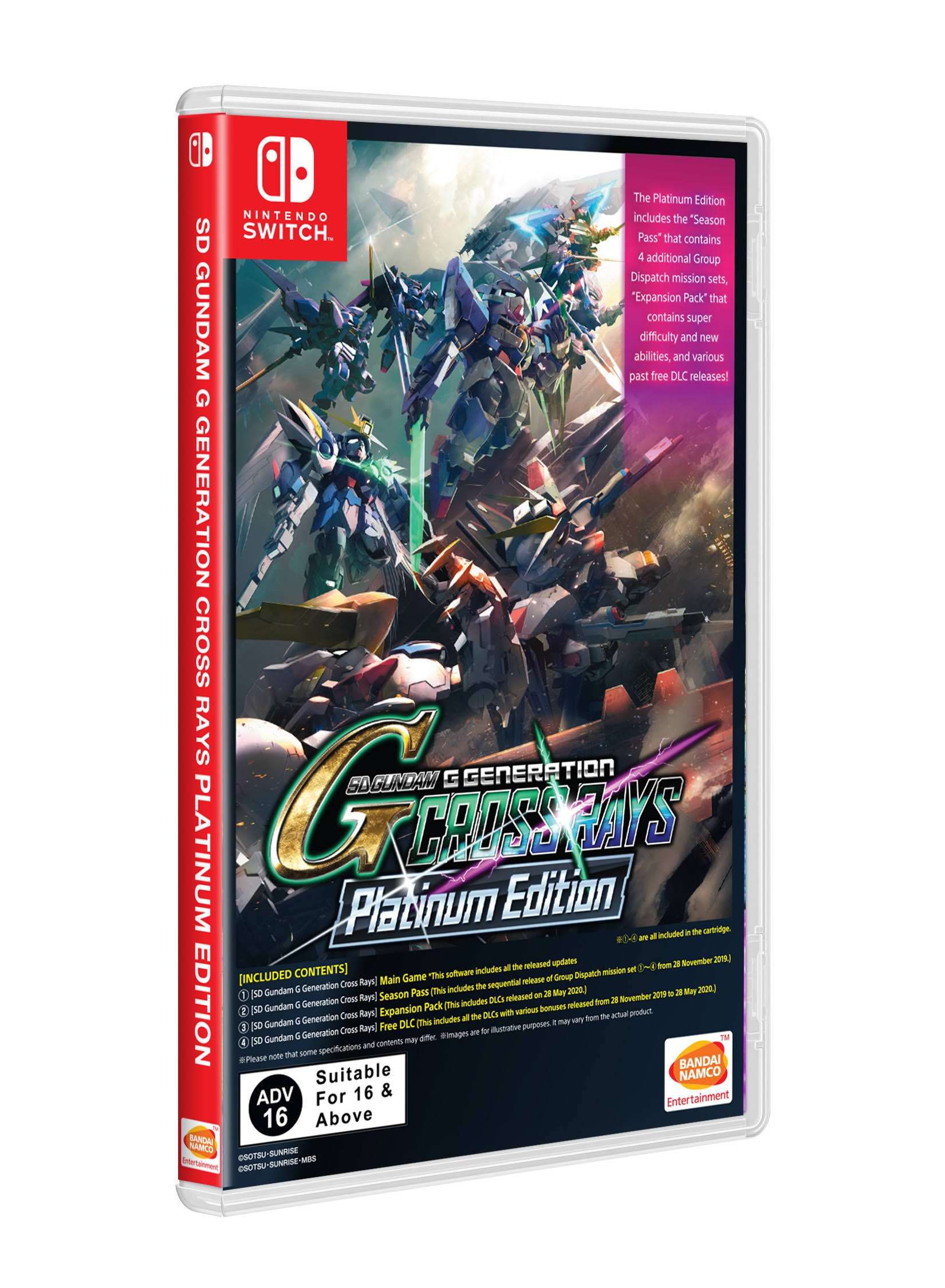 Sd Gundam G Generation Cross Rays - Platinum Edition [Nintendo Switch] USWY5BWN_493O8