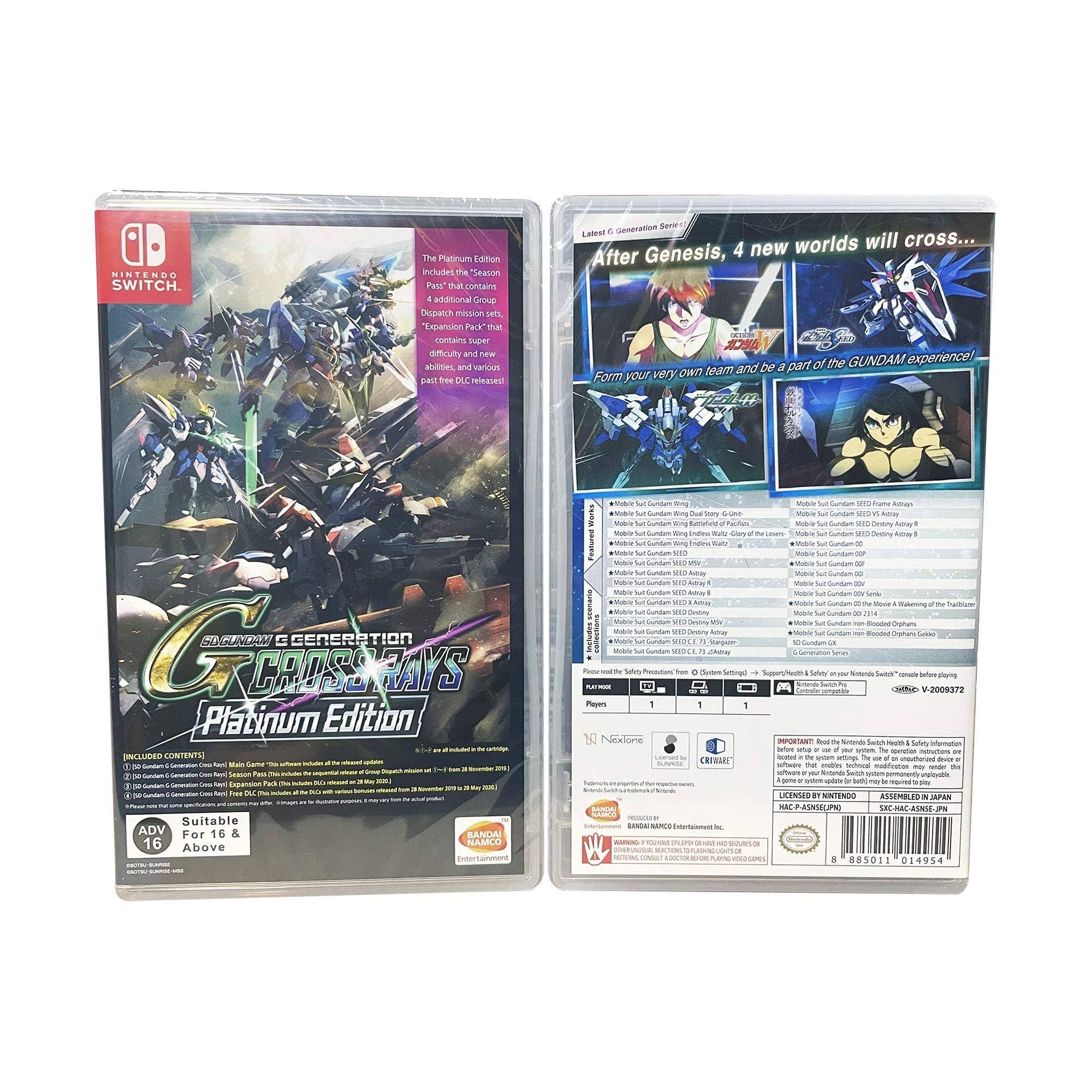 Sd Gundam G Generation Cross Rays - Platinum Edition [Nintendo Switch] USWY5BWN_493O8