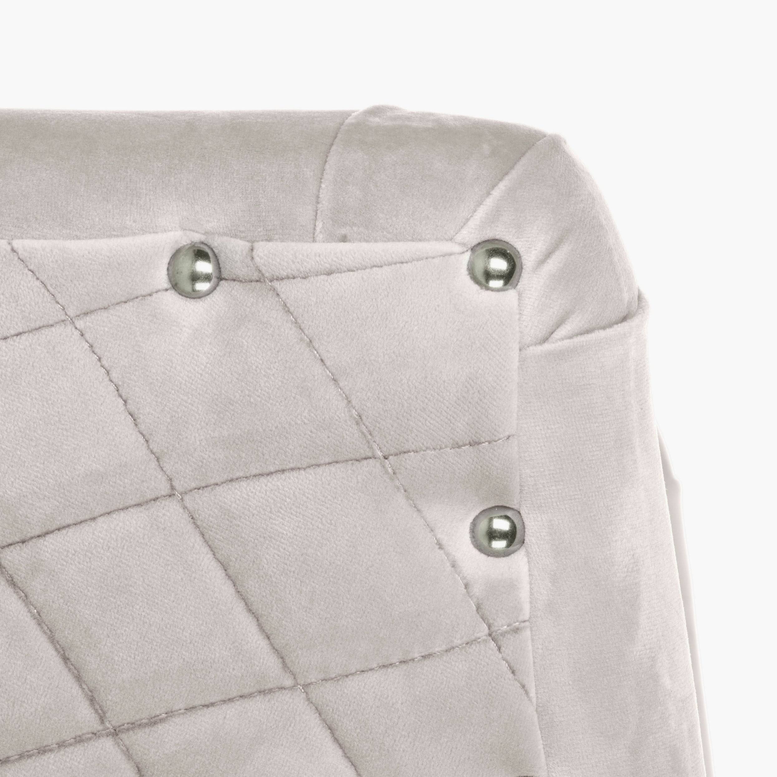 Safavieh Clara Quilted Swivel Tub Chair - Pale MA0H68PW_KMFGQ