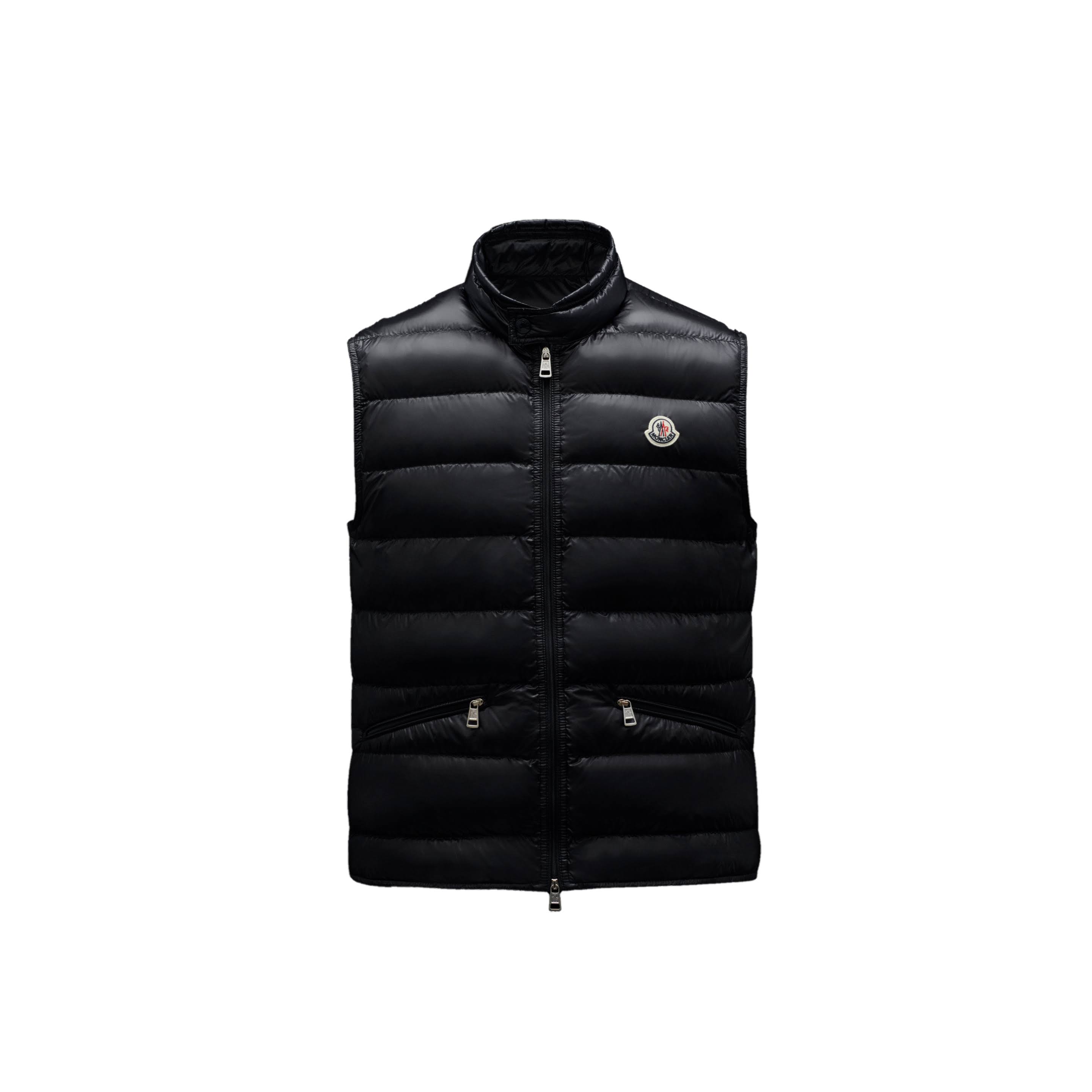 Moncler Men's Gui Down Gilet - Black - LVIYWLKQ_WVHNV