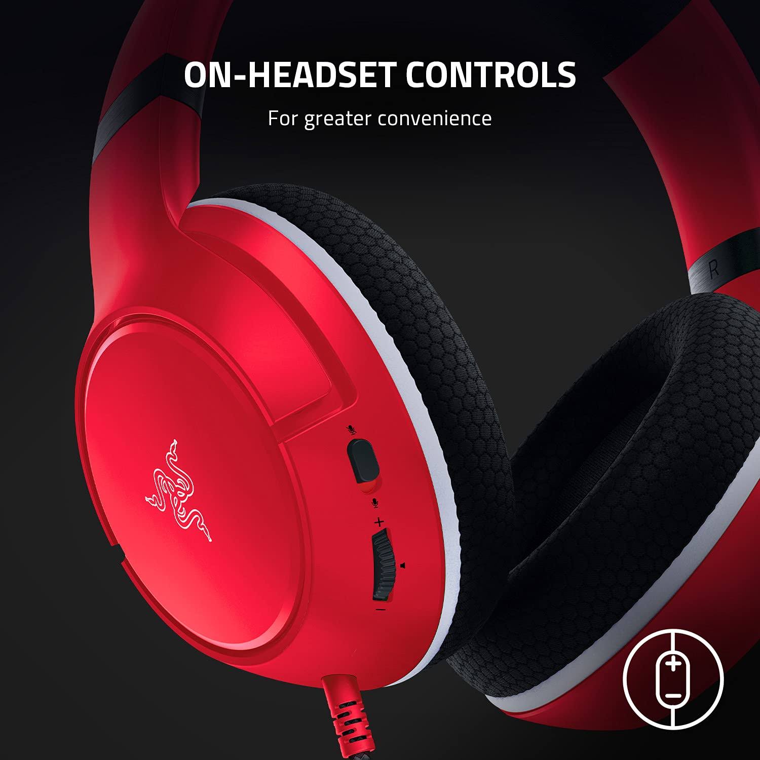 Razer Kaira X Wired Headset For Xbox Series X|S, Xbox One, Pc, Mac & Mobile Devices: Triforce 50mm Drivers - Hyperclear Cardioid Mic - Memory JLCBHMOT_RJWLY