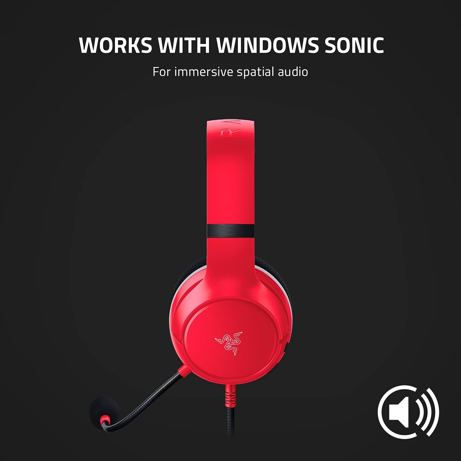 Razer Kaira X Wired Headset For Xbox Series X|S, Xbox One, Pc, Mac & Mobile Devices: Triforce 50mm Drivers - Hyperclear Cardioid Mic - Memory JLCBHMOT_RJWLY