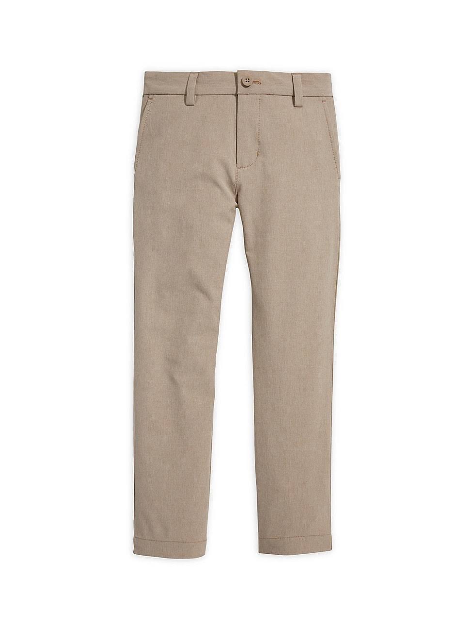Vineyard Vines Boys Performance Breaker Pants (Khaki) (Size: 8) KXMRP8IU_QET1W