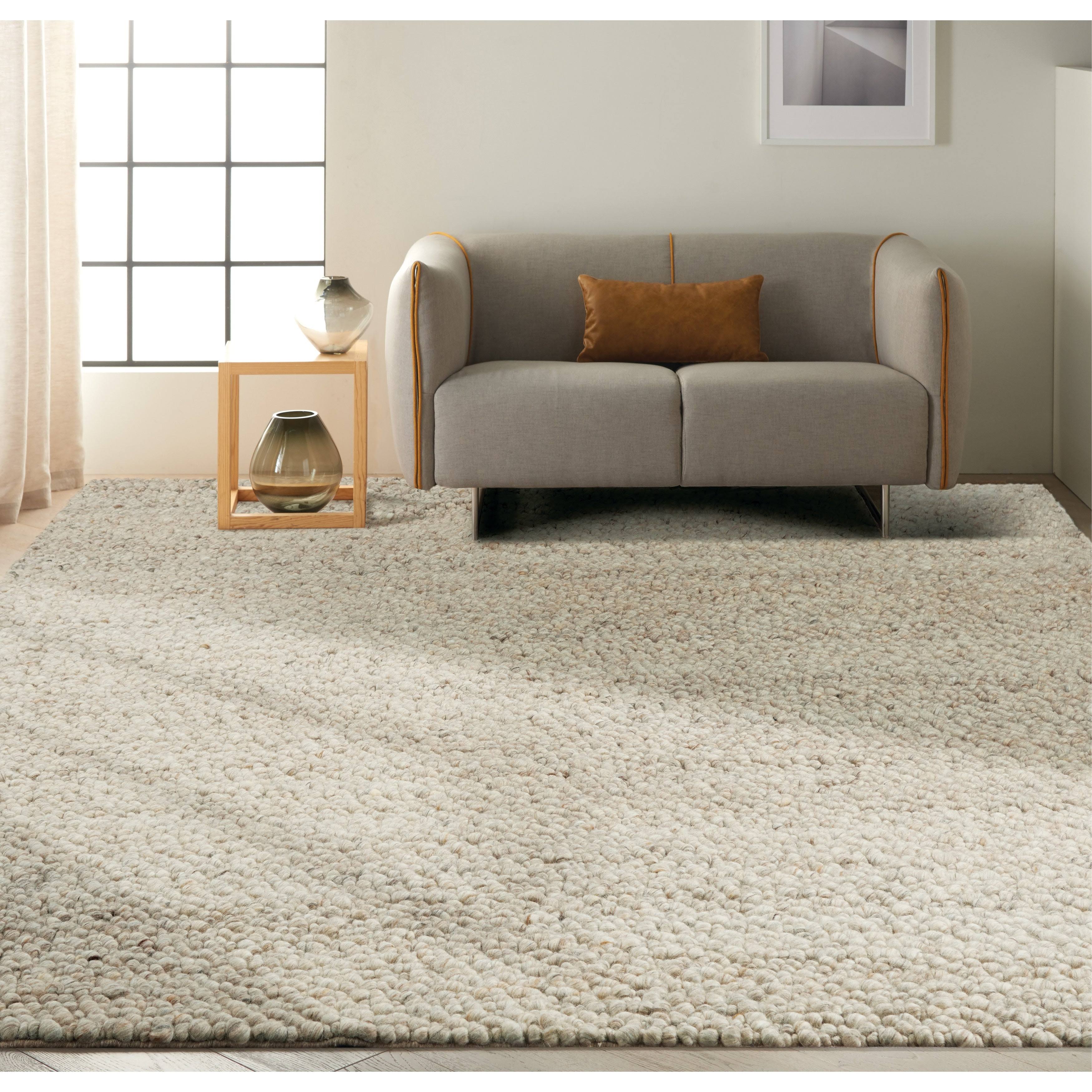 Calvin Klein Ck940 Riverstone Grey/Ivory 5'3 X 7'5 5JN6AXVW_LNYIU