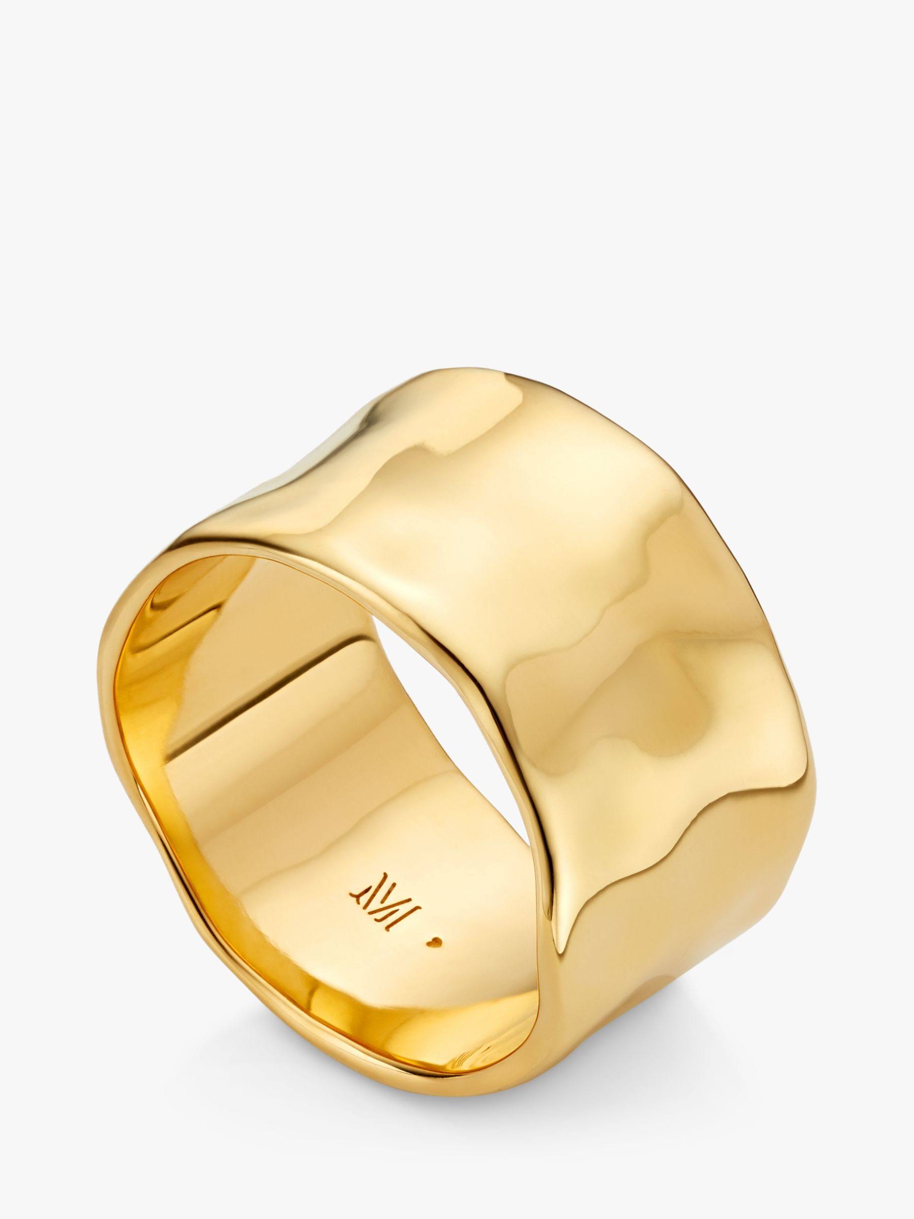Monica Vinader Siren Muse Wide Ring 1QAQGDOJ_PIMK7