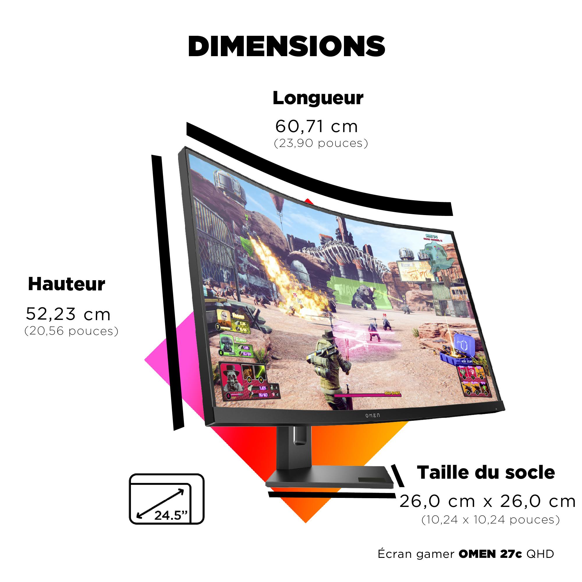 Hp Omen 27c Qhd Curved 240hz Gaming Monitor|35d67aa#N7MIFRYE_G9XIN