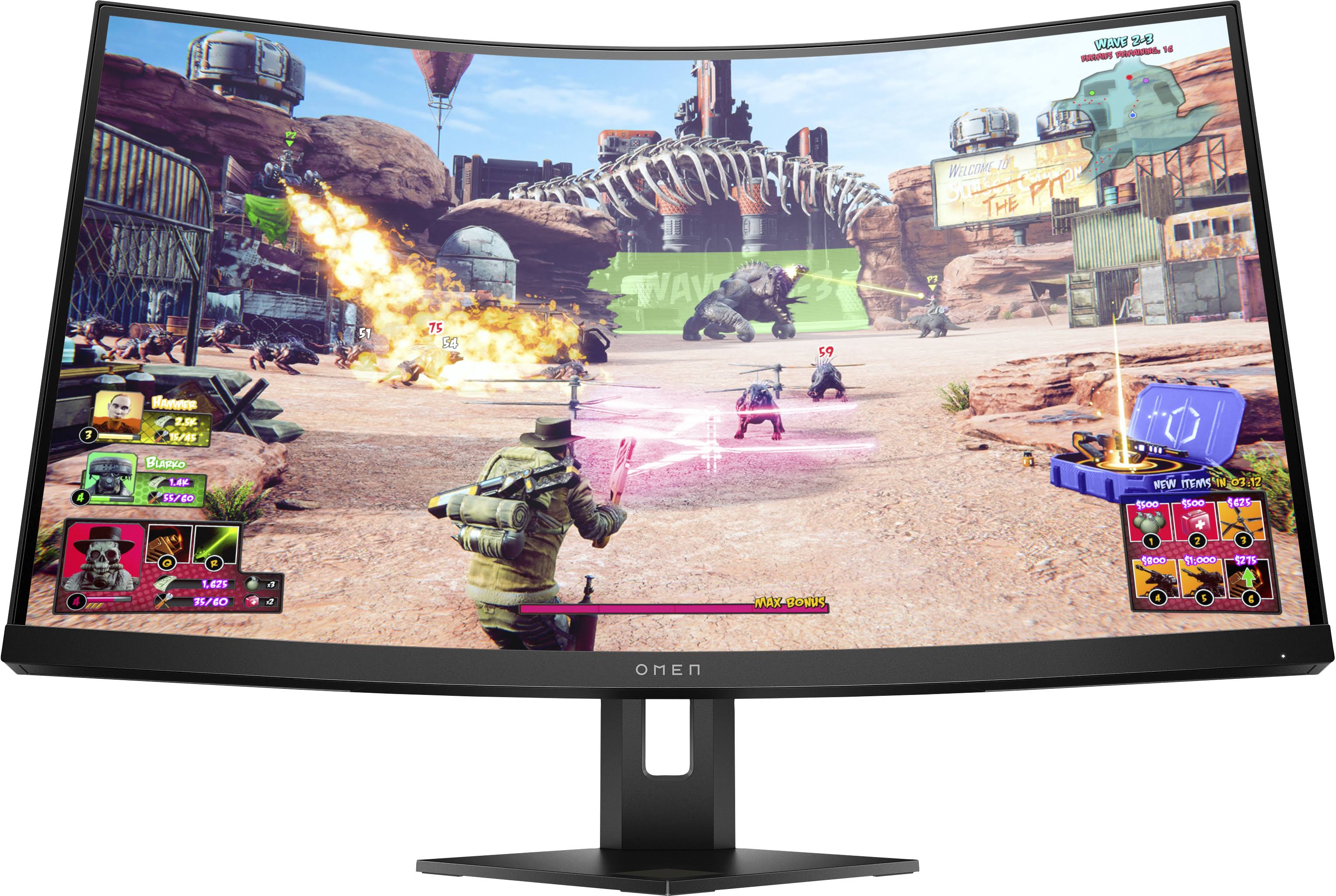 Hp Omen 27c Qhd Curved 240hz Gaming Monitor|35d67aa#N7MIFRYE_G9XIN