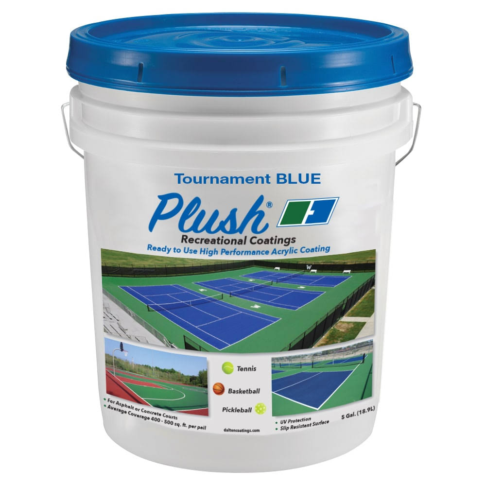 Plush 32002 Surface Coating, Plushcolor, Blue, 5 Gal. ZOF3ATMR_JSHIM