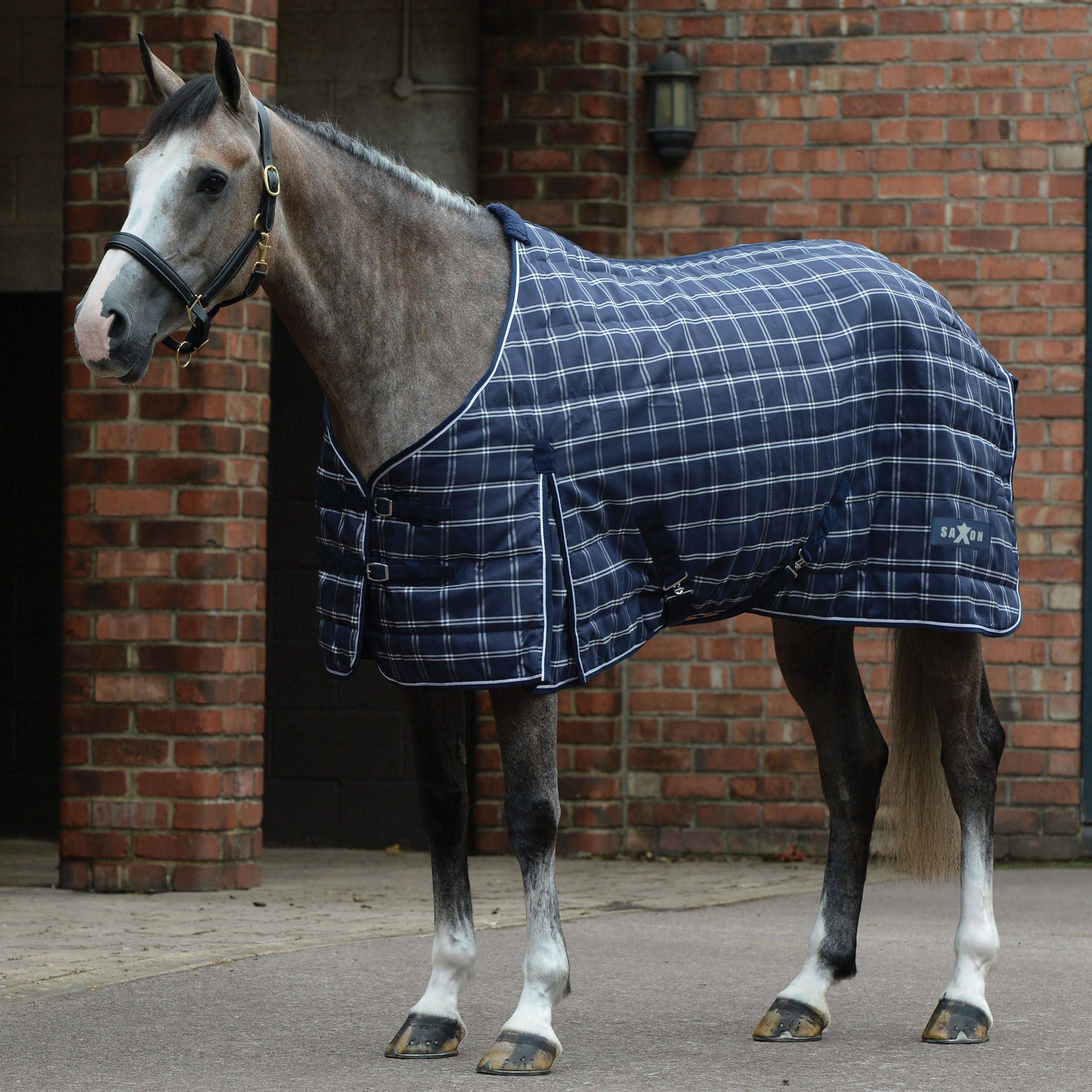 Saxon 1200d Pp Stable Standard Neck Medium - Navy BZC3QIRW_EM6ME