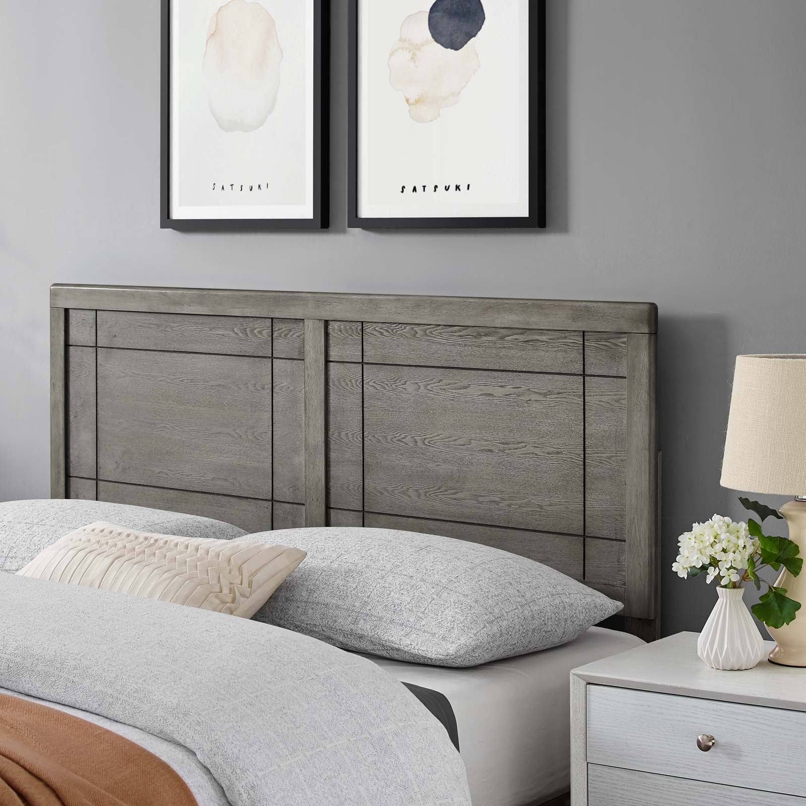 Modway Archie King Headboard Black JAVCPVSN_Q6UTS