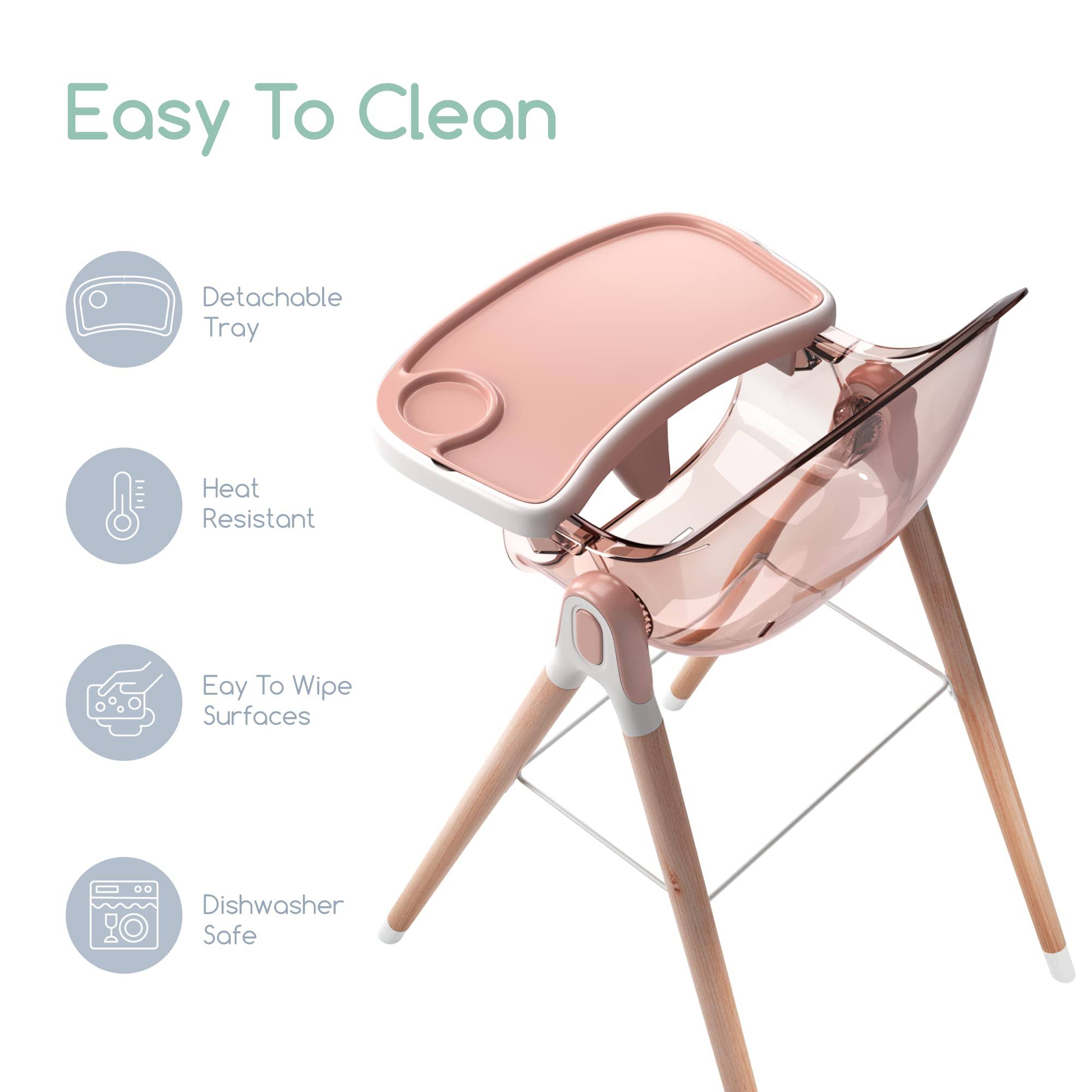 Children Of Design 6 In 1 Classic Non Reclinable High Chair - O2IT9UCG_JN0VV