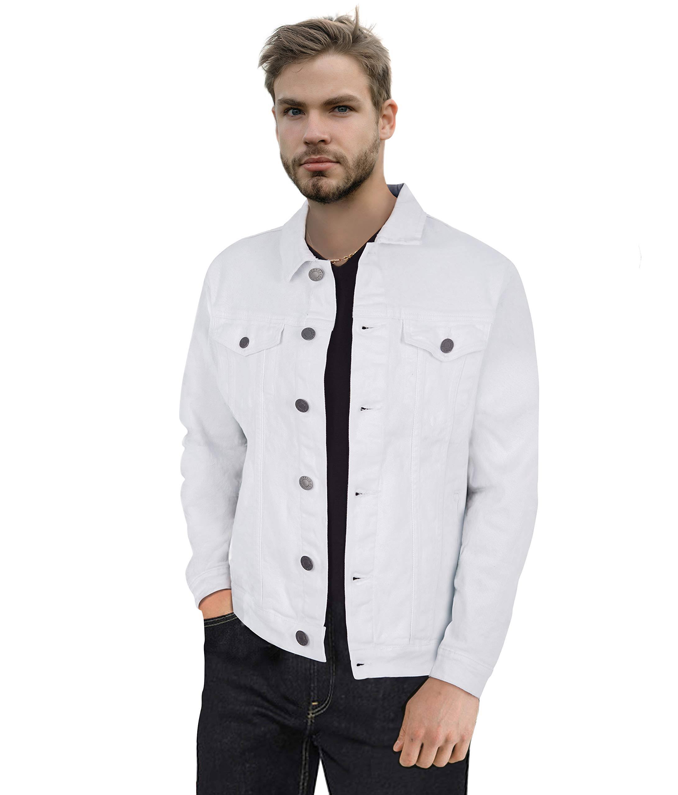 X-Ray Men's Slim Washed Denim Jacket - JSDBTSFC_1B1CN