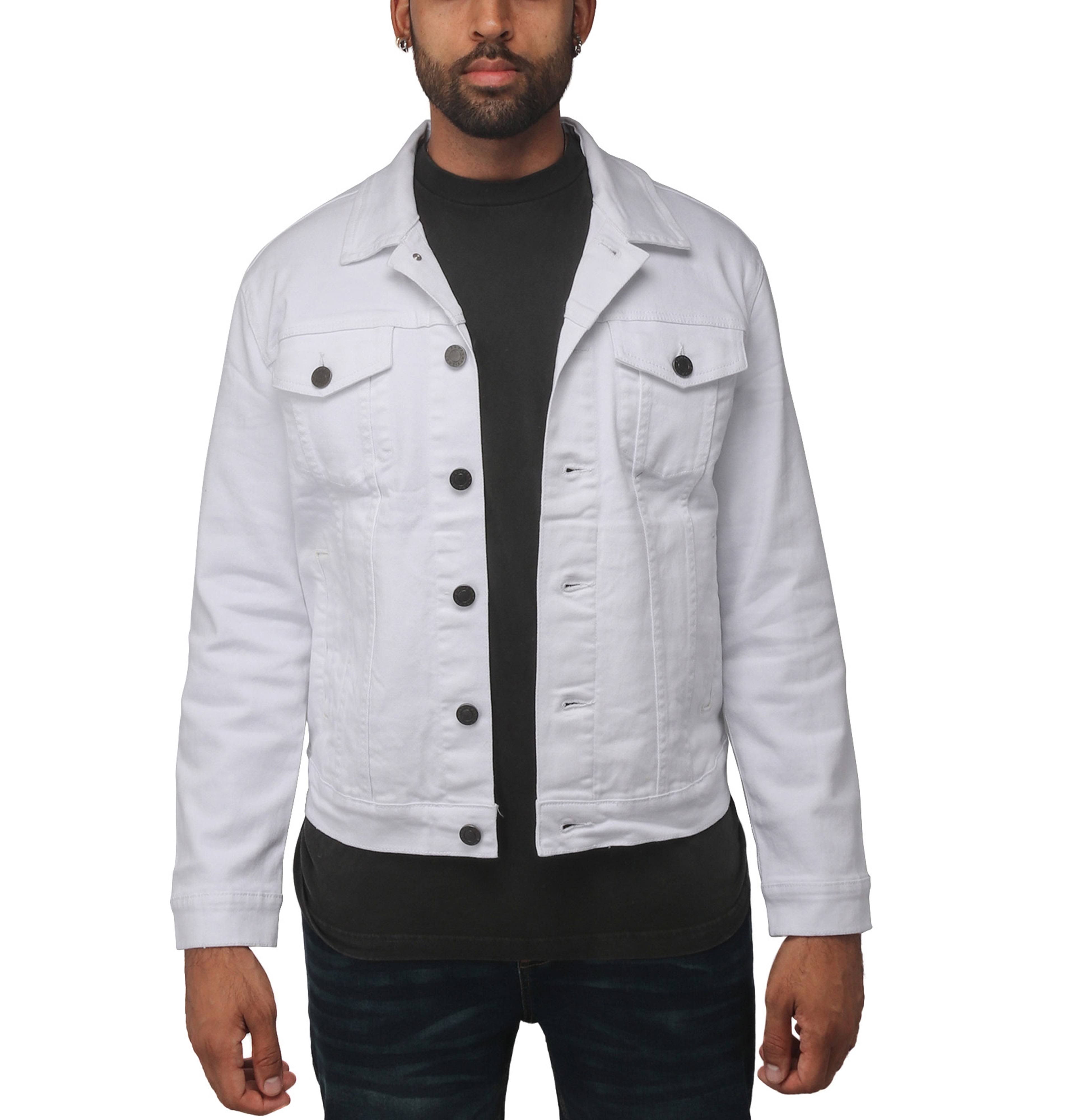 X-Ray Men's Slim Washed Denim Jacket - JSDBTSFC_1B1CN