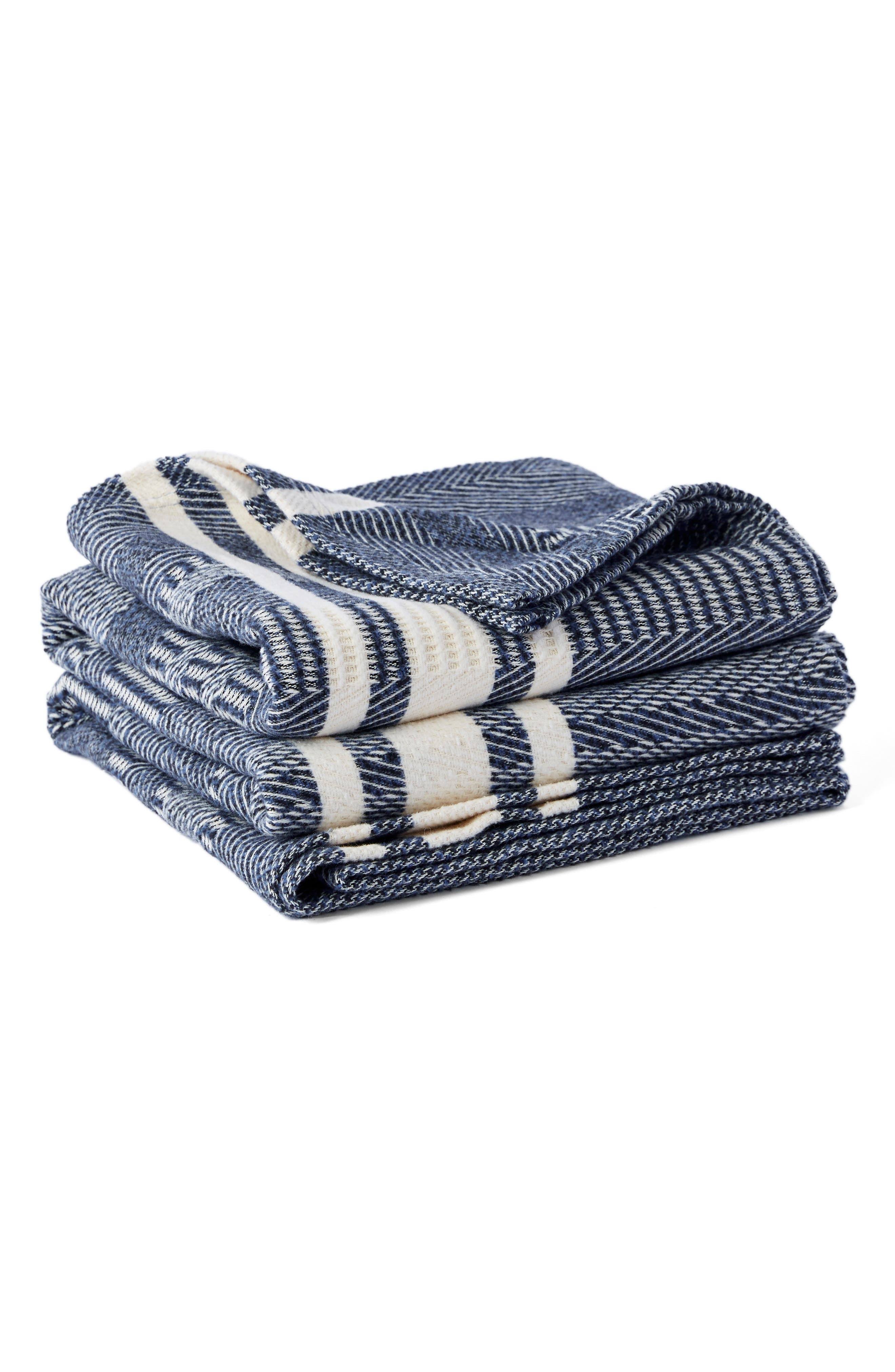 Cirrus Striped 100% Cotton Throw Coyuchi Color: O4RRO3Q5_J4PI9