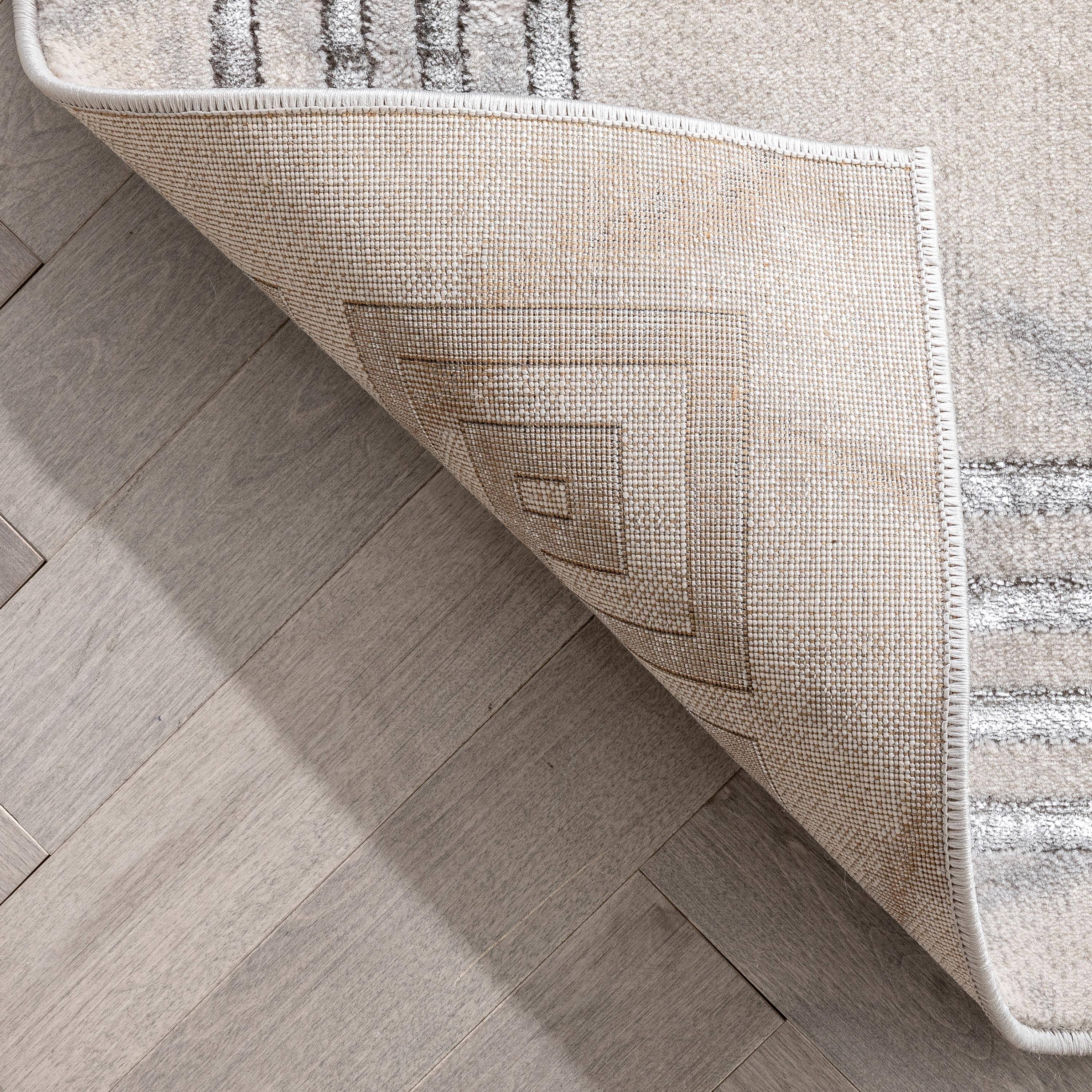 Well Woven Fairmont Huntington Modern Marble Ivory 7'10 X 9'10 Glam Area VAO4WCQI_QOXHN