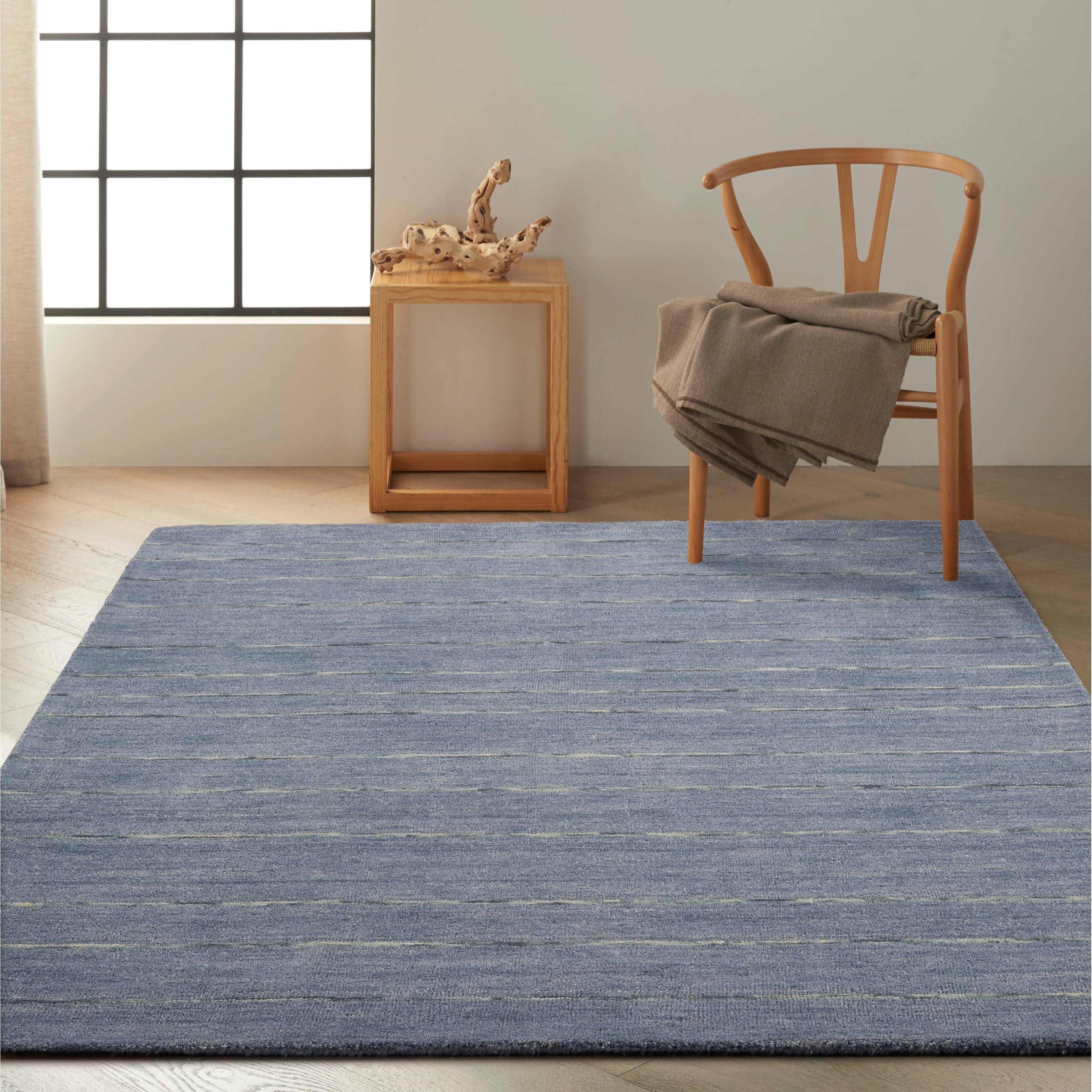 Calvin Klein Halo Hal01 Denim Area Rug 5'3 X 7'3 CQ8L0TKY_EO4QQ