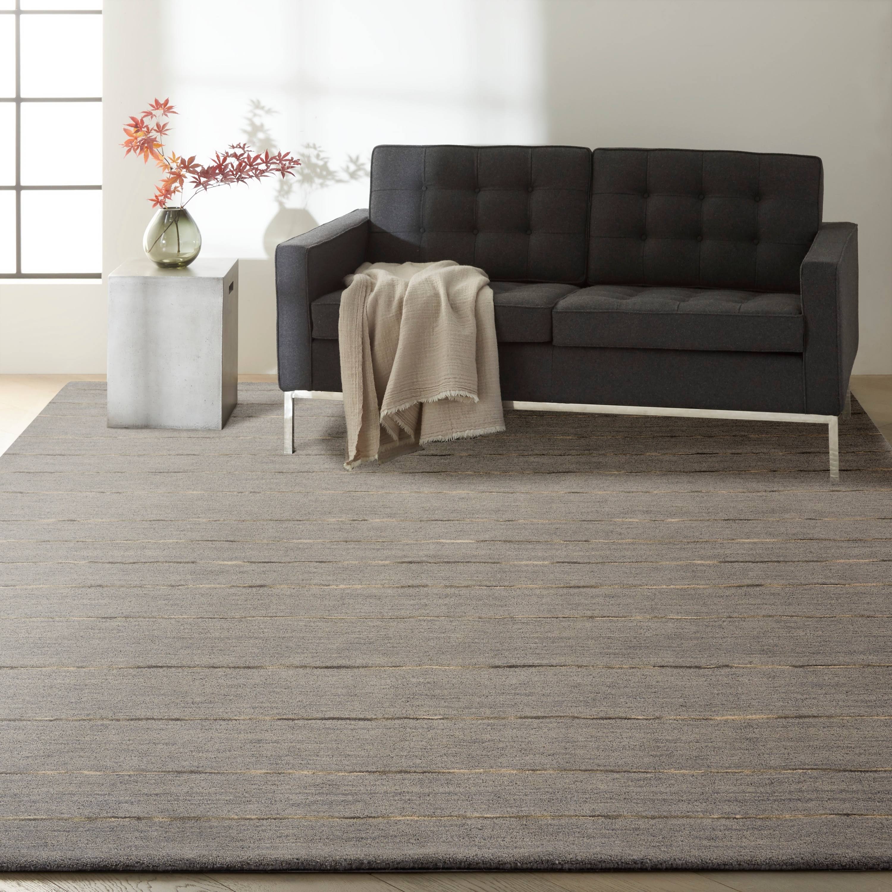 Calvin Klein Halo Hal01 Denim Area Rug 5'3 X 7'3 CQ8L0TKY_EO4QQ