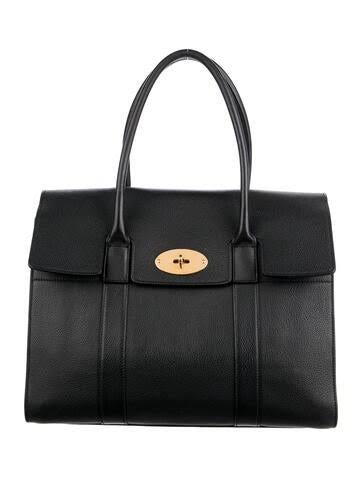 Mulberry Womens Black Bayswater Leather Tote WLREKUXU_2KUBO