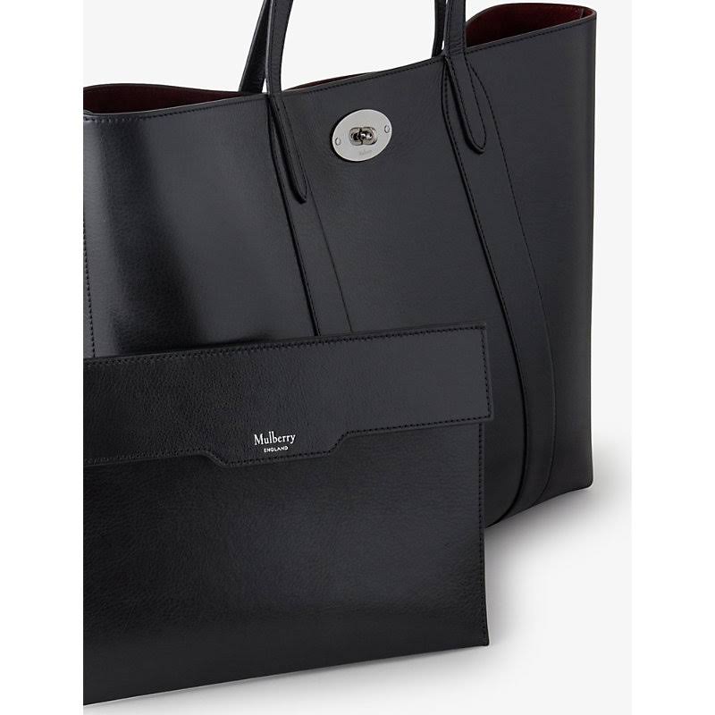 Mulberry Womens Black Bayswater Leather Tote WLREKUXU_2KUBO