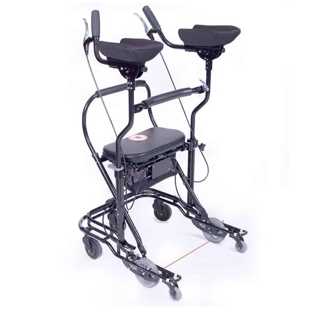 In-Step Mobility U-Step 2 Foldable Walking Stabilizer - Upright Rolling DRURBLGR_B8ZNG