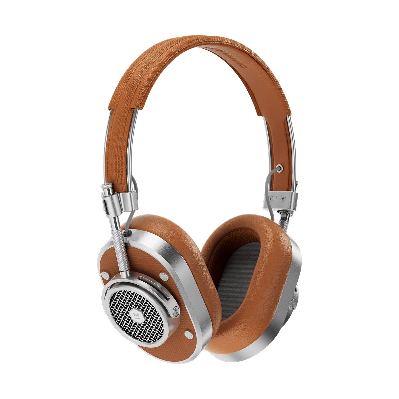 Master & Dynamic Mh40 Wireless Over-Ear Premium Leather Headphones - Silver Metal/XNJ2MTXO_HEOZY