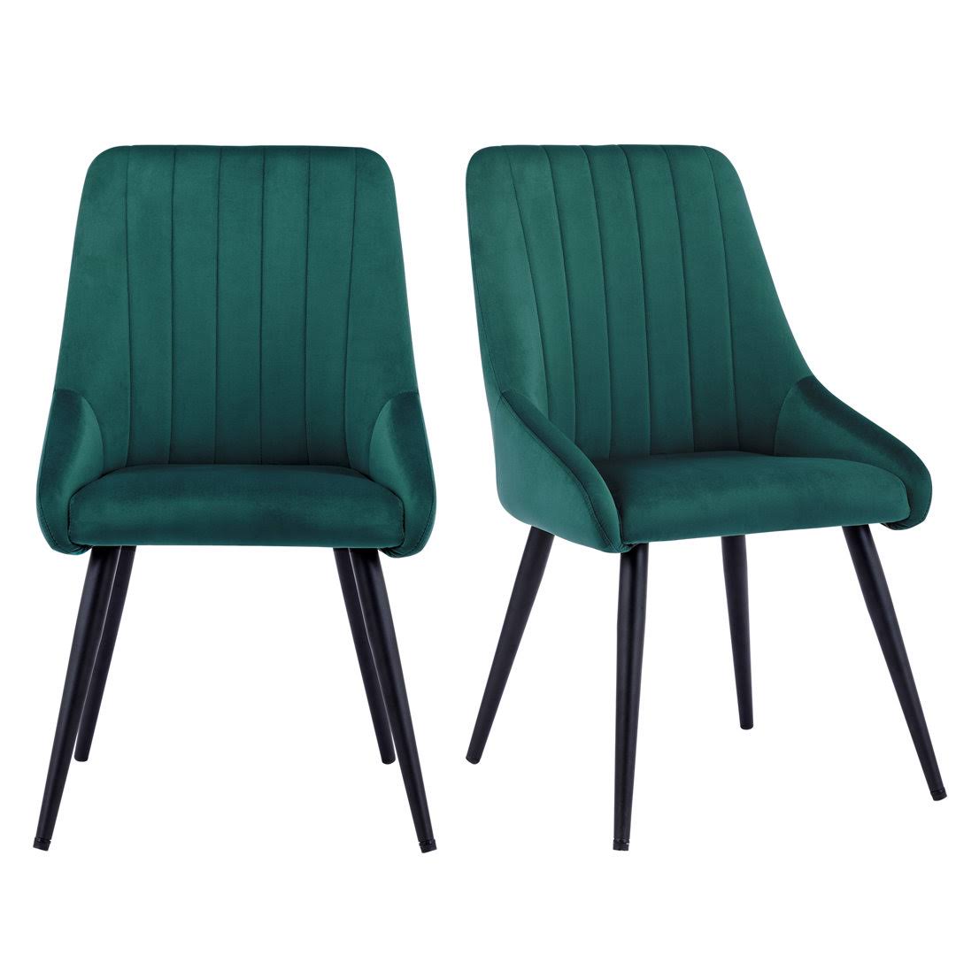 Flythe Tufted Velvet Upholstered Side Chair Mercer41 Color: 7RRM3K25_APUB6