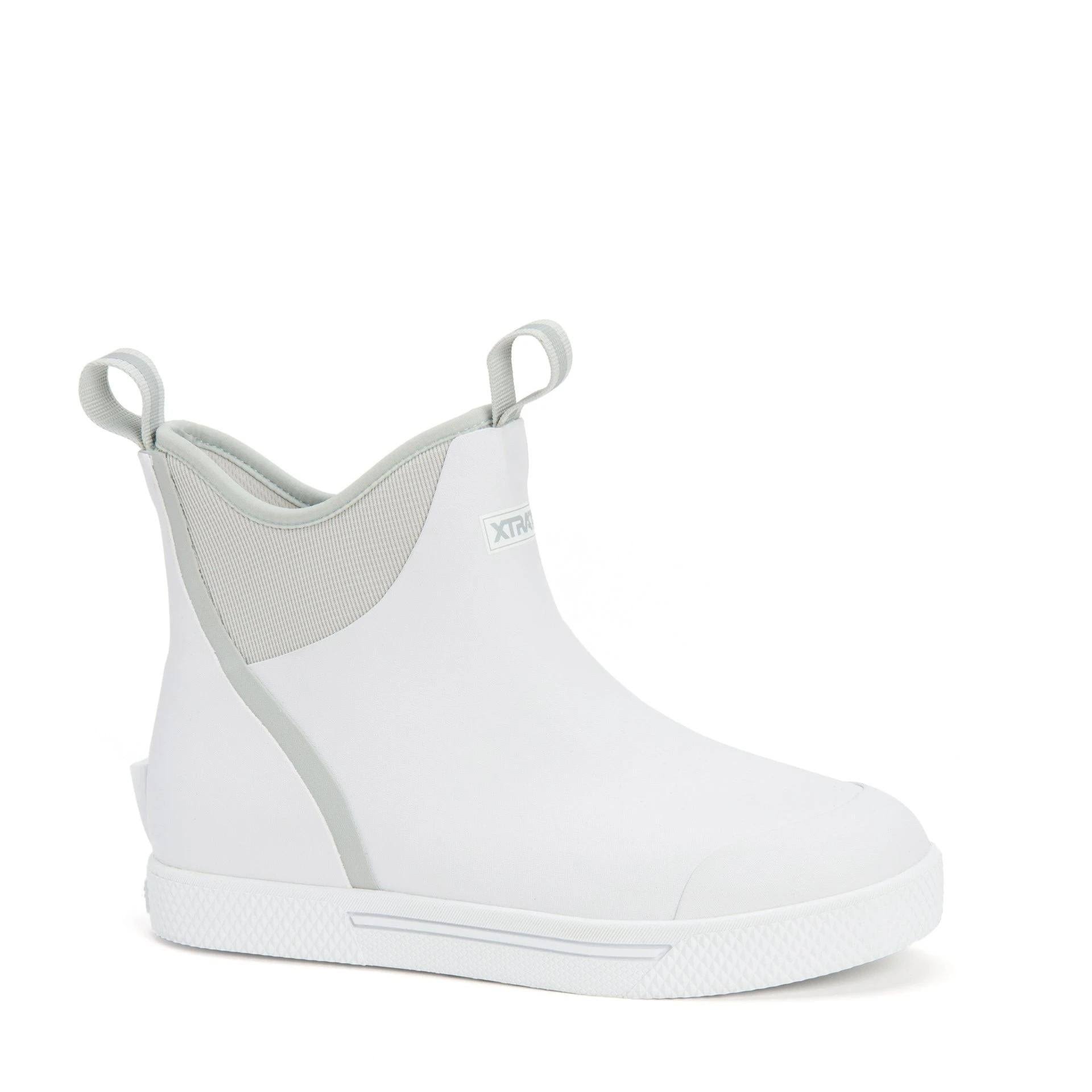 Xtratuf Men's Wheelhouse Ankle Deck Boot - White, 5JK4ADL8_N4YWS
