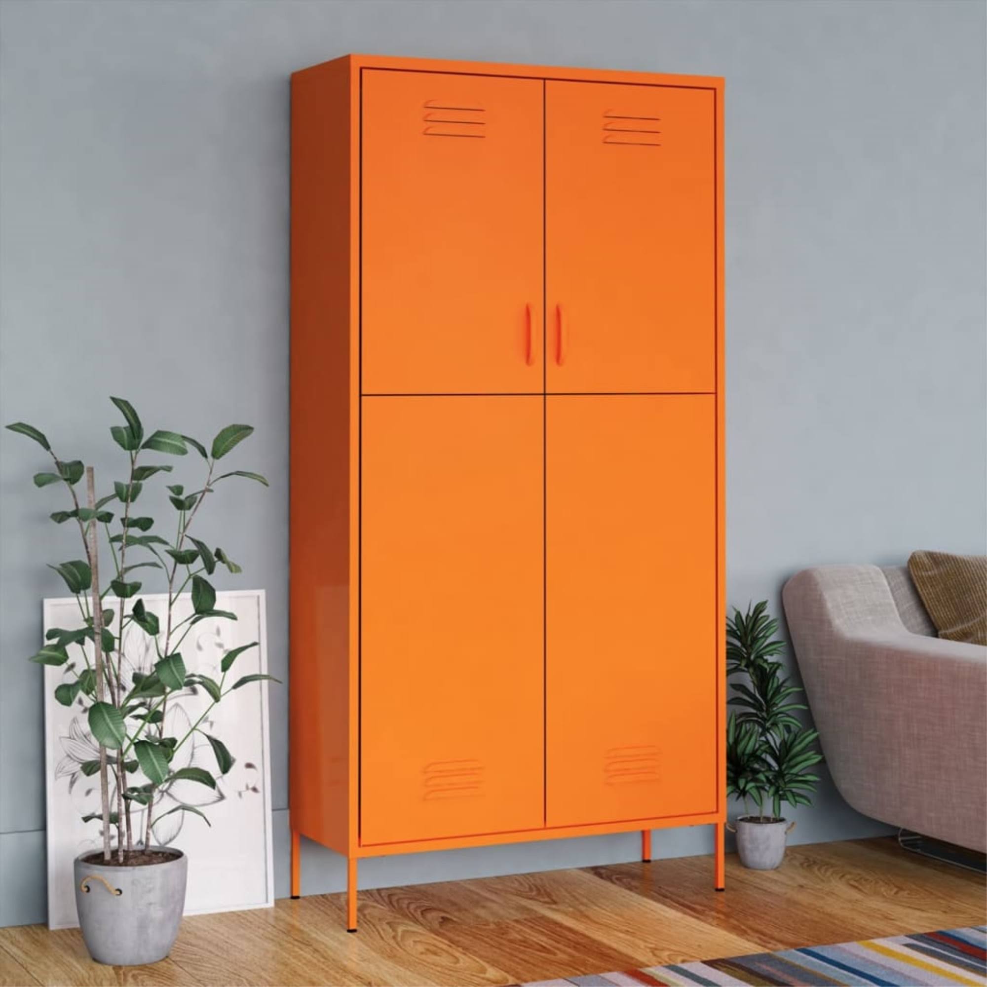 Vidaxl Wardrobe Orange 35.4X19.7X70.9 EANSARXB_FQJBP