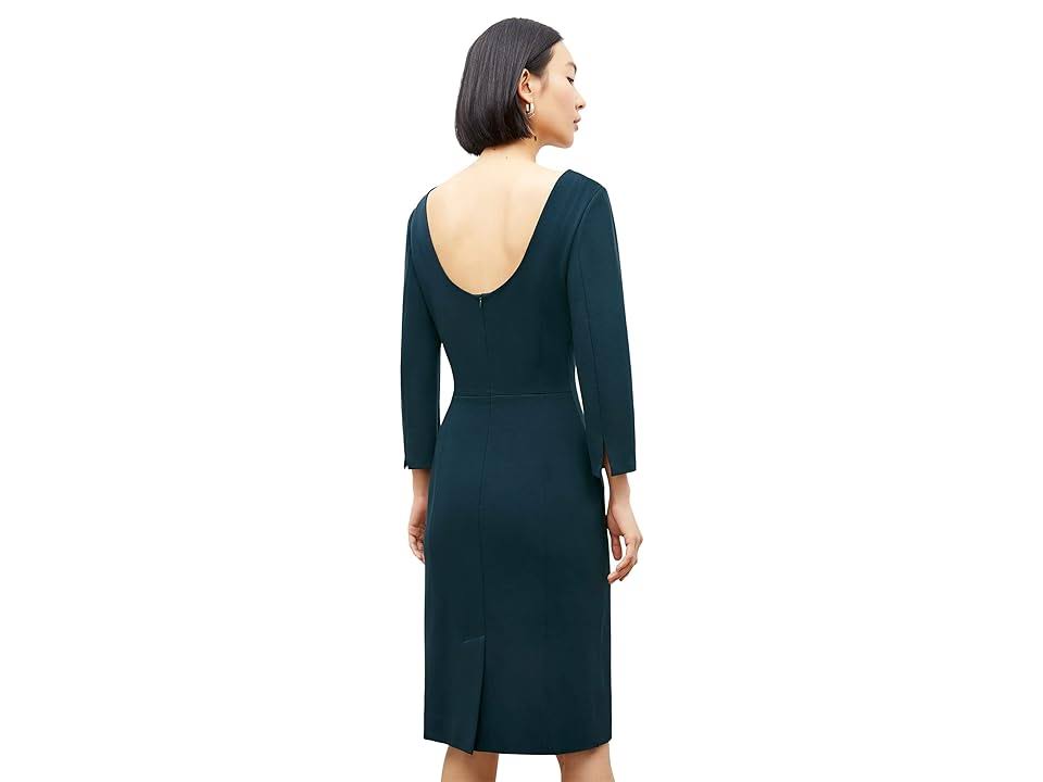 M.M.Lafleur Winston Dress - Washable Ponte Women's Clothing Deep Sea : YBCJLNI6_ZSCRT