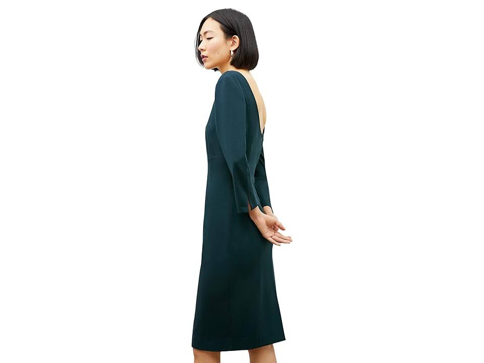 M.M.Lafleur Winston Dress - Washable Ponte Women's Clothing Deep Sea : YBCJLNI6_ZSCRT