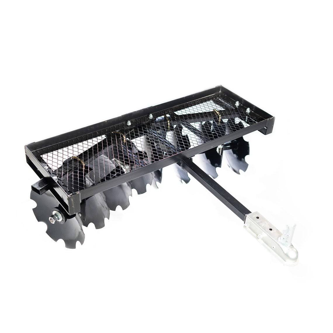 Titan Attachments 191337 4-Ft Notched Disc Harrow Attachment Pull Behind For Atv And Utv 2-In Towball VRQRBZ5D_GONCX