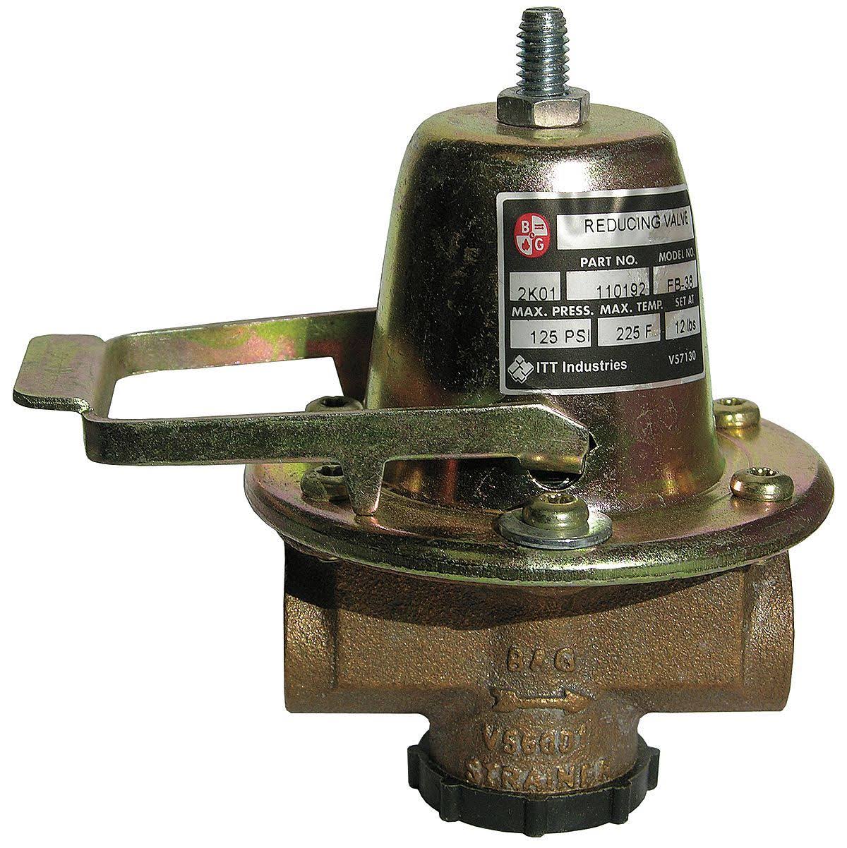 Bell & Gossett Fb-38 Water Pressure Reducing Valve,1/2 In. NPBRKIJV_GYHCC