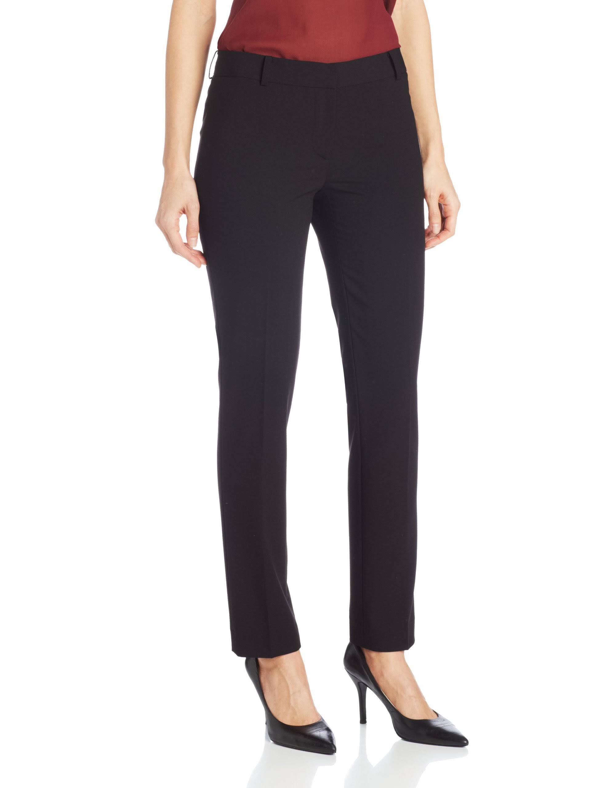 Calvin Klein Women&S Slim Fit Black Suit Pants - PTCAKRD2_4MROR