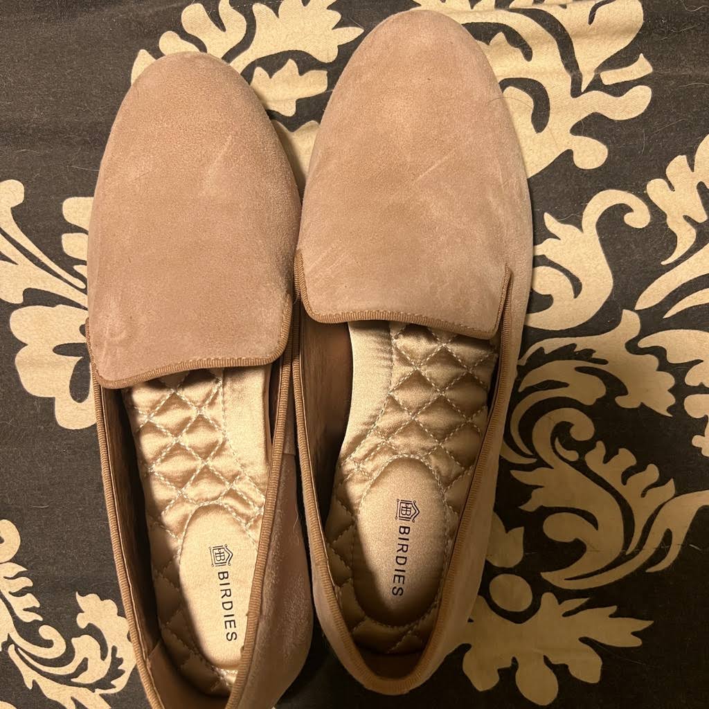 Birdies Starling Flat In Latte Suede At Nordstrom, Size 8VNEVEU5_KHLNW