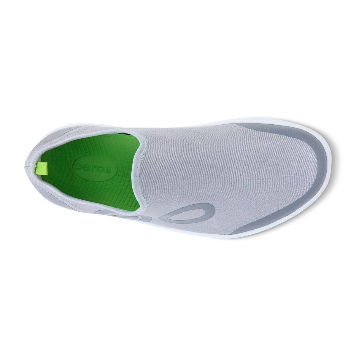 Oofos Men's Oomg Eezee Low Shoe White | Gray / 10.5 / 5JREZJPG_PQVQM