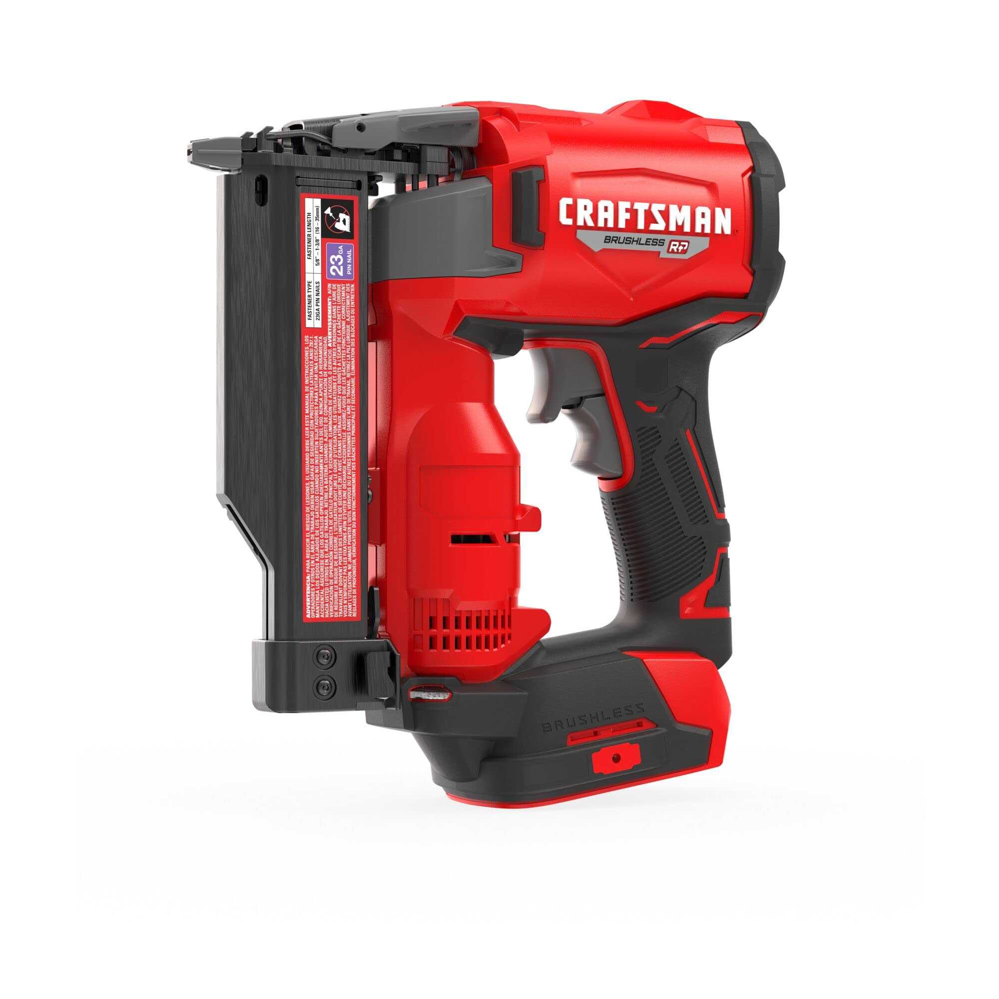 Craftsman 1.375-In 23-Gauge Cordless Pin Nailer | EDRLL4PJ_QSUQP
