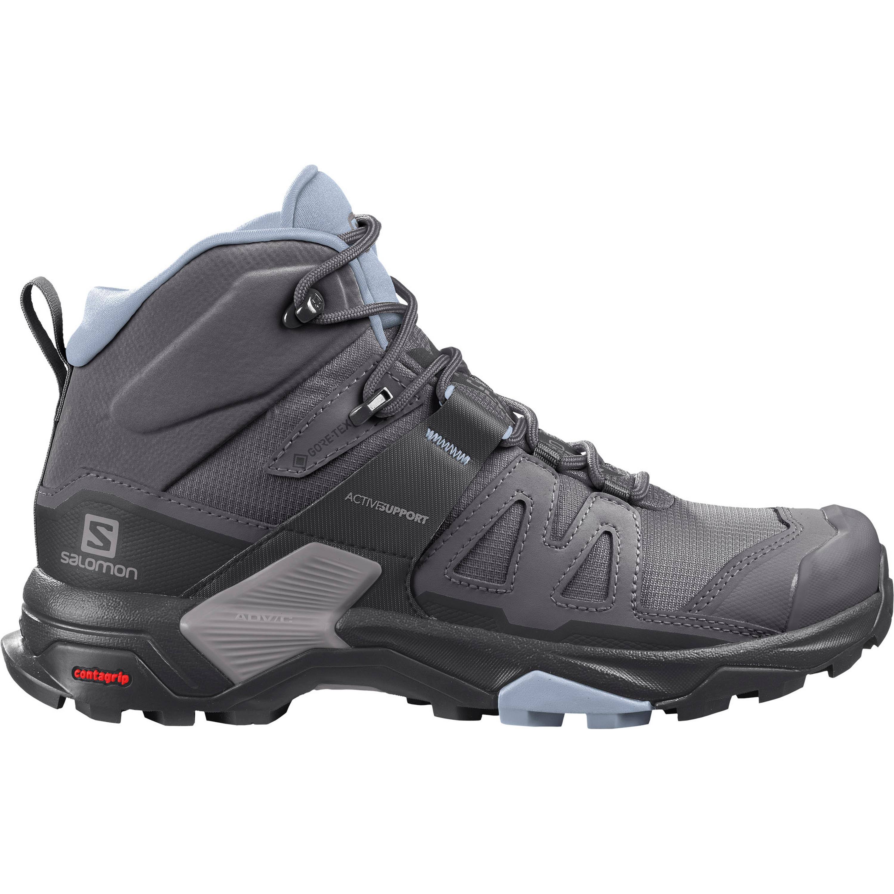 Salomon Women's X Ultra 4 Mid Gtx - 8.5 / Ebony / Mocha Mousse / Almond RNYQY5SQ_AXFOX