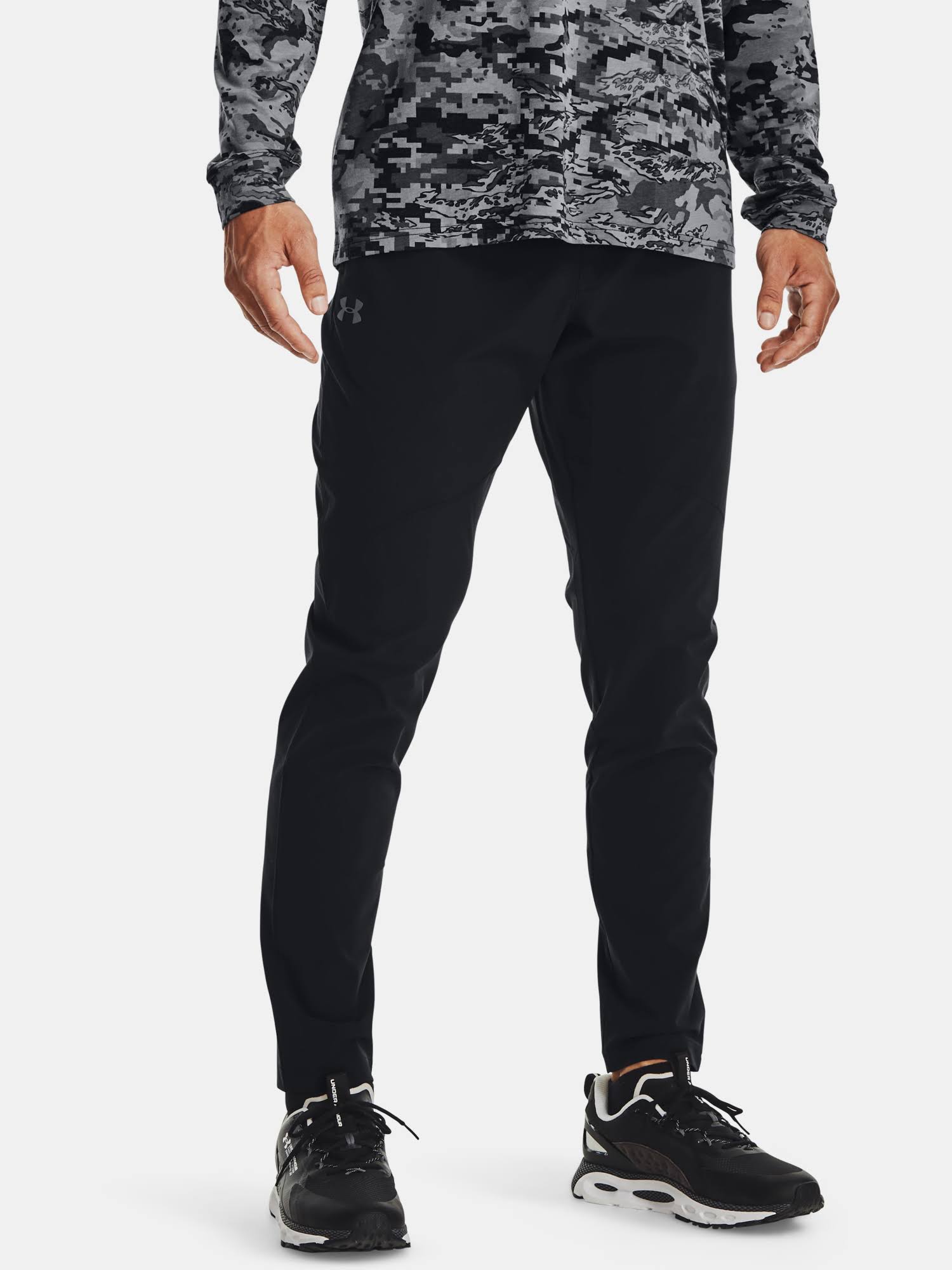 Under Armour Men's Stretch Woven Pants Grey ULWGUV9S_SQUFO