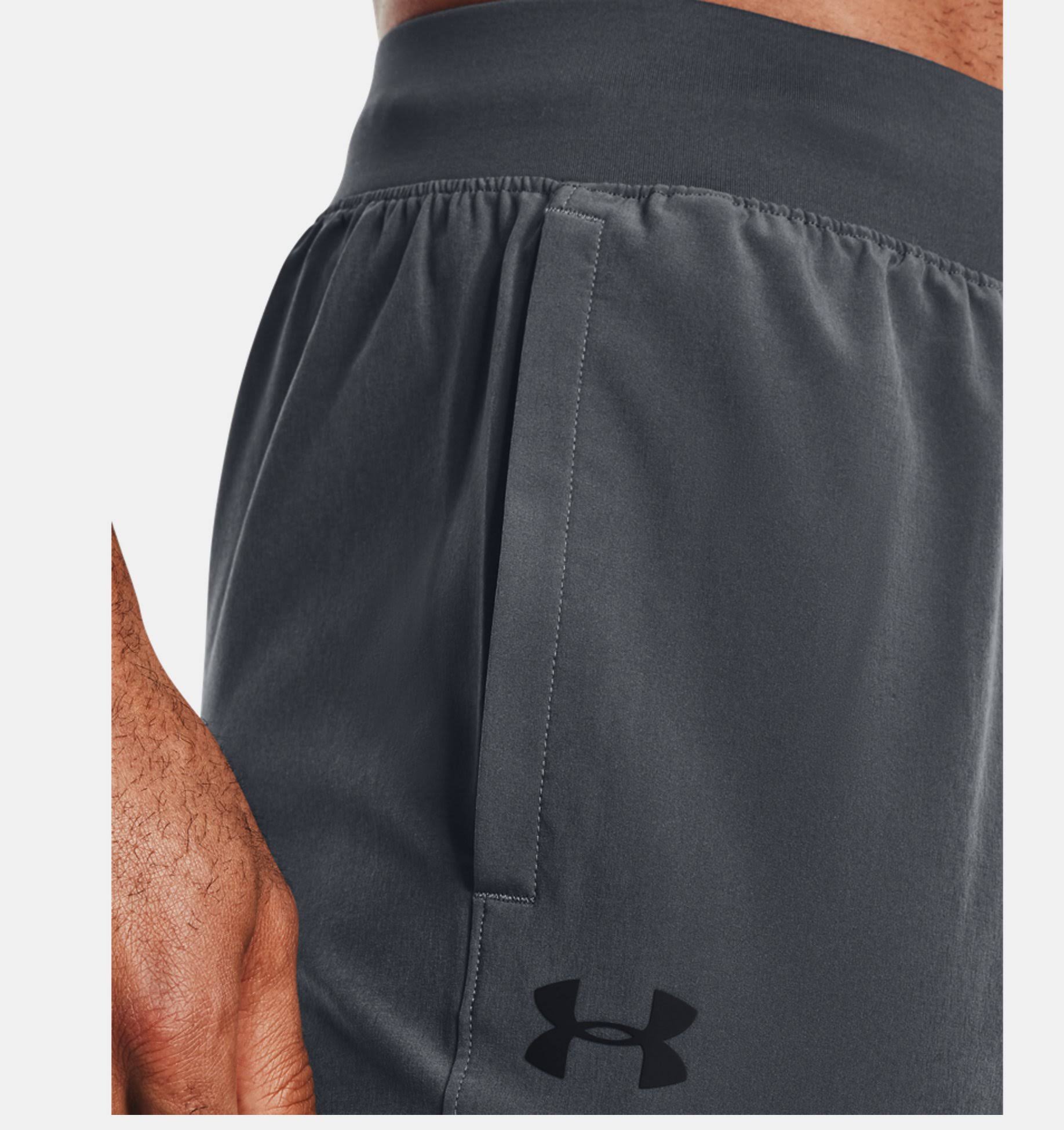 Under Armour Men's Stretch Woven Pants Grey ULWGUV9S_SQUFO