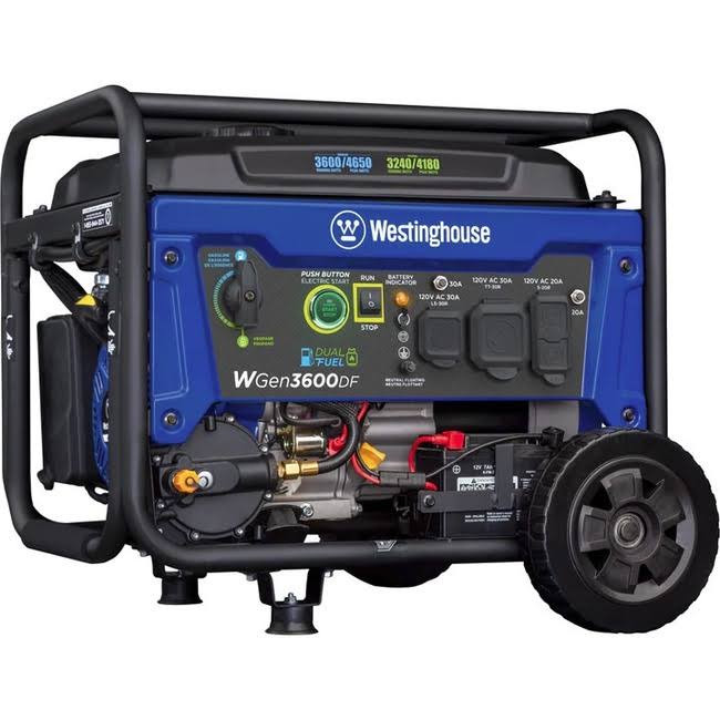 Westinghouse Wgen9500df Dual Fuel Portable Generator-SDZZMIEX_MR2FY