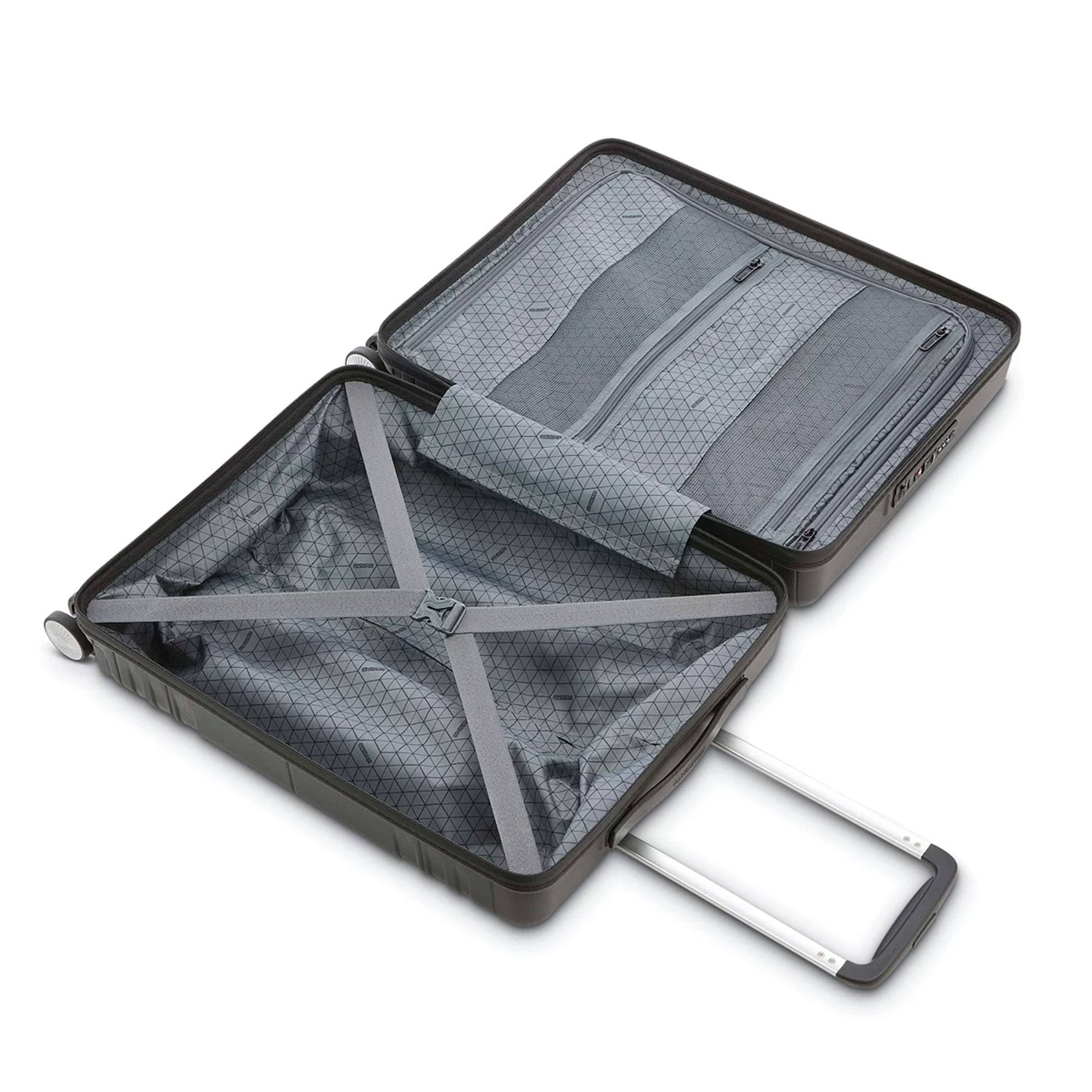 American Tourister Apex Dlx Spinner, Carry-On 20-Inch, Dusty NZF6EAQ0_GEQKB