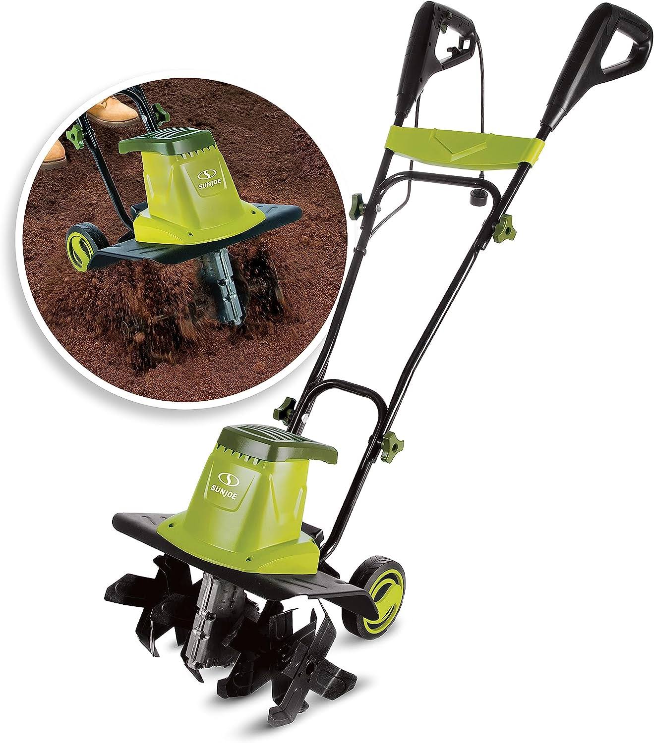 Sun Joe Tj603e 16-Inch 12-Amp Electric Tiller And 1PYSQTBS_EVLH8
